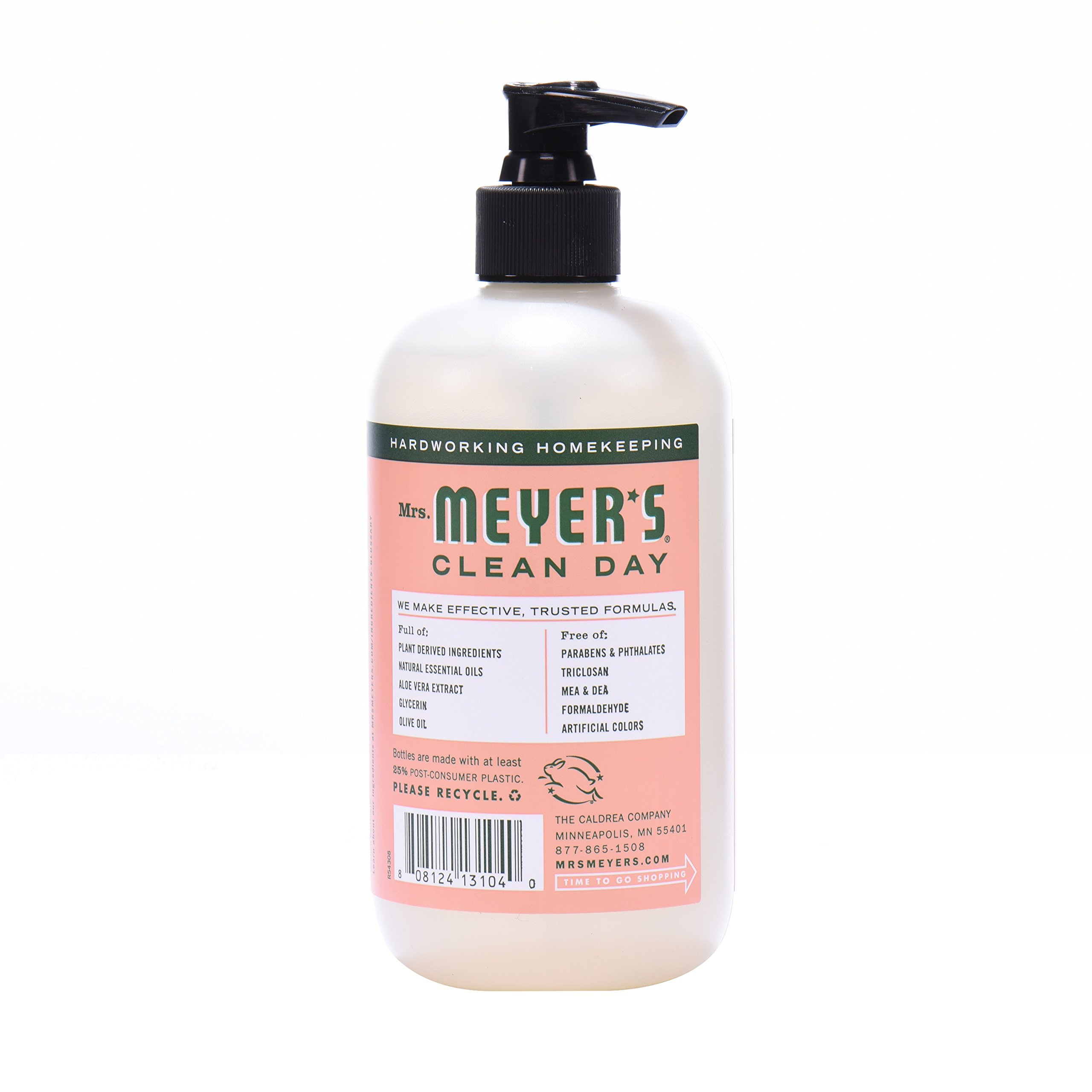 Foto 4 pulgar | Jabón De Manos Mrs. Meyers Geranium 370 Ml (paquete De 3) - Venta Internacional.