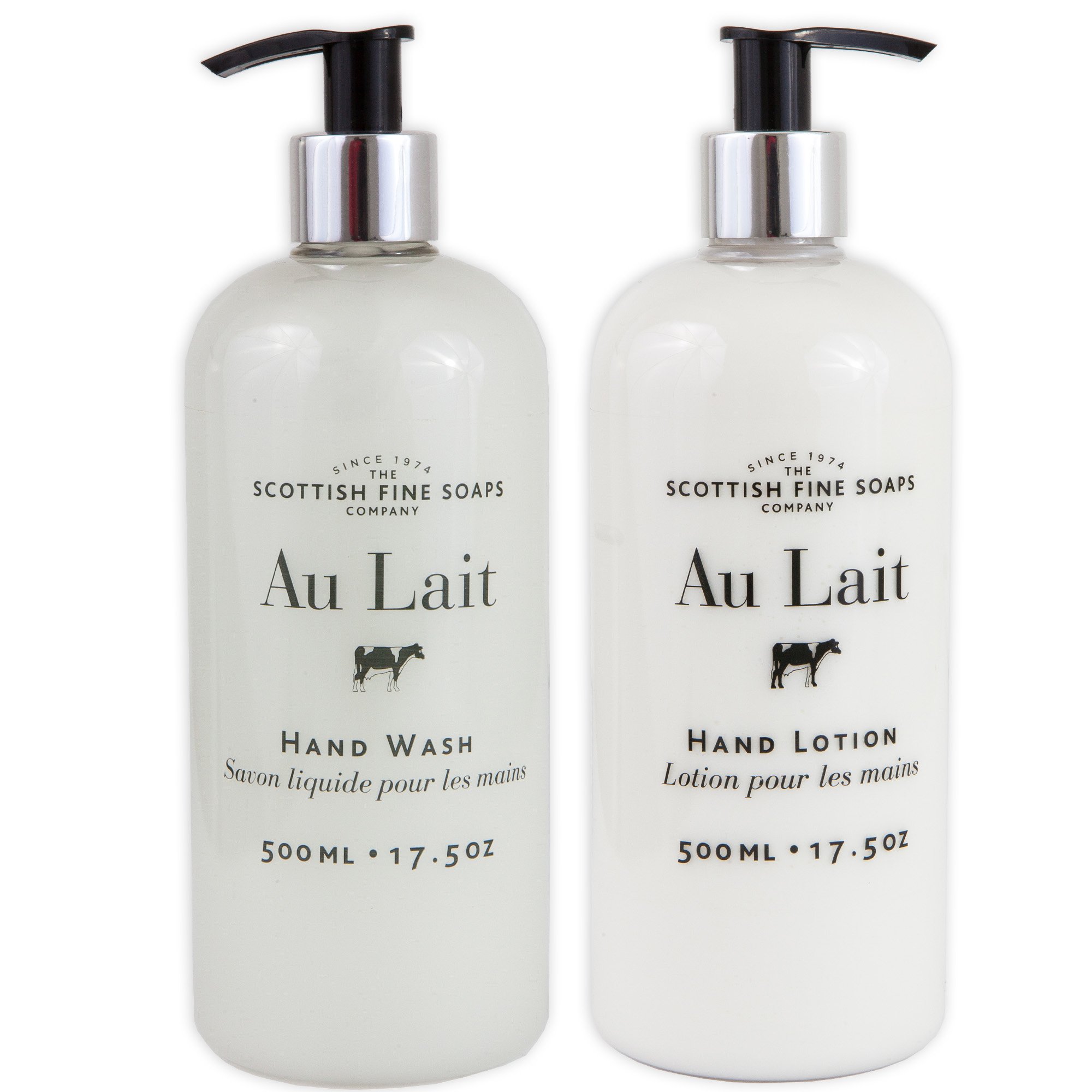 Set de Jabón y Loción para Manos Scottish Fine Soaps Au Lait 500 ml C/U - Venta Internacional