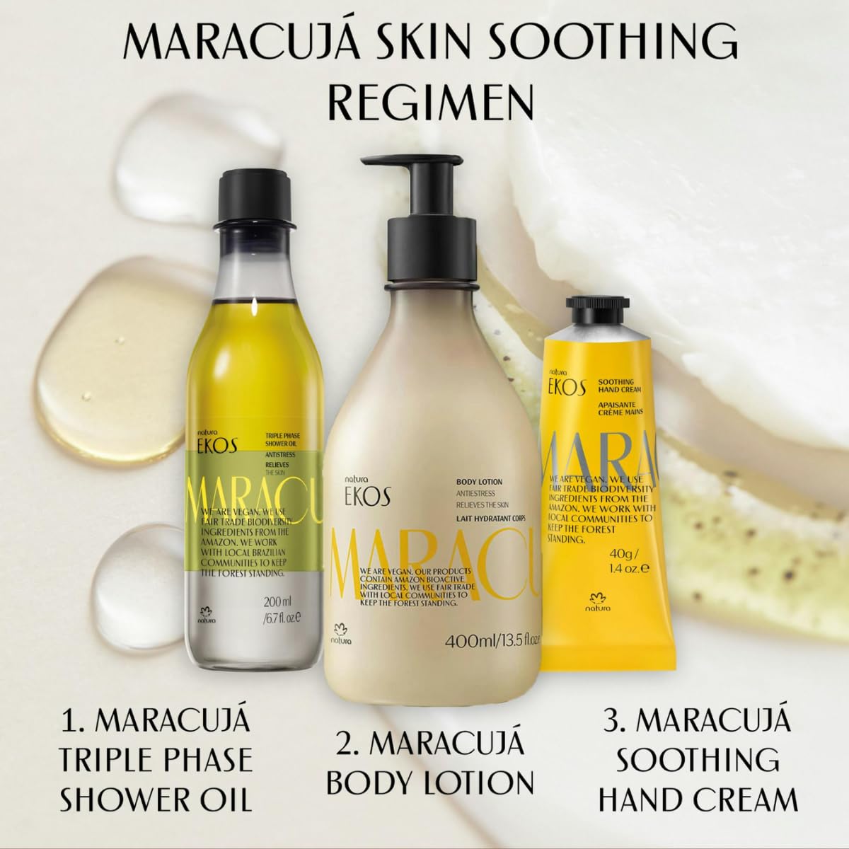 Foto 7 pulgar | Crema De Manos Natura Ekos Maracujá 75 G De Hidratación Profunda Durante 24 Horas - Venta Internacional.