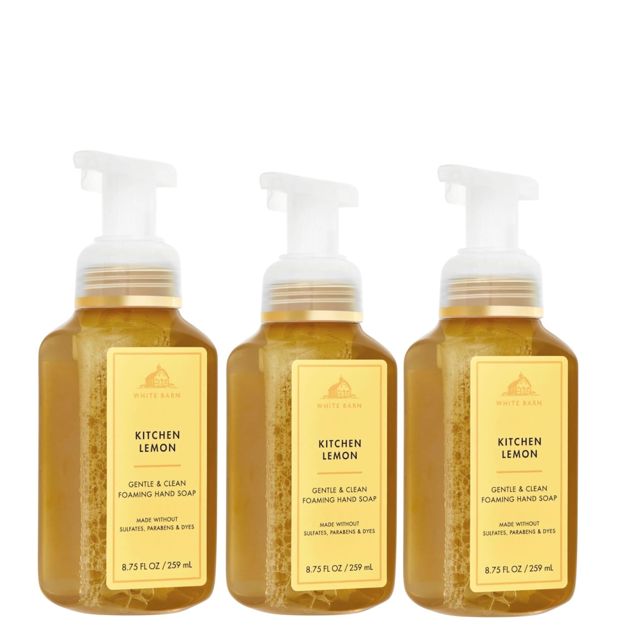 Foto 4 pulgar | Set De Jabones Para Manos Bath And Body Fresh And Bright 259 Ml, Paquete De 3 - Venta Internacional.