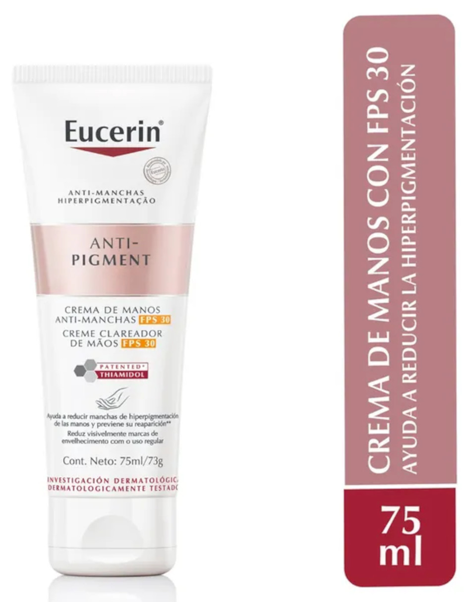 Foto 5 pulgar | Eucerin Anti-pigment Crema De Manos  Fps30 + Termo De Agua De Regalo Güish