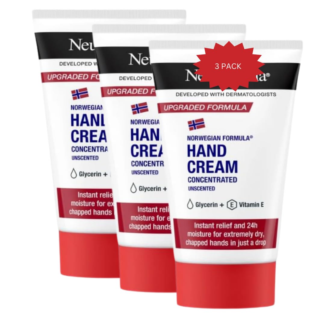 Crema De Manos Norwegian Concentrated Sin Perfume 50 Ml X3 - Venta Internacional.