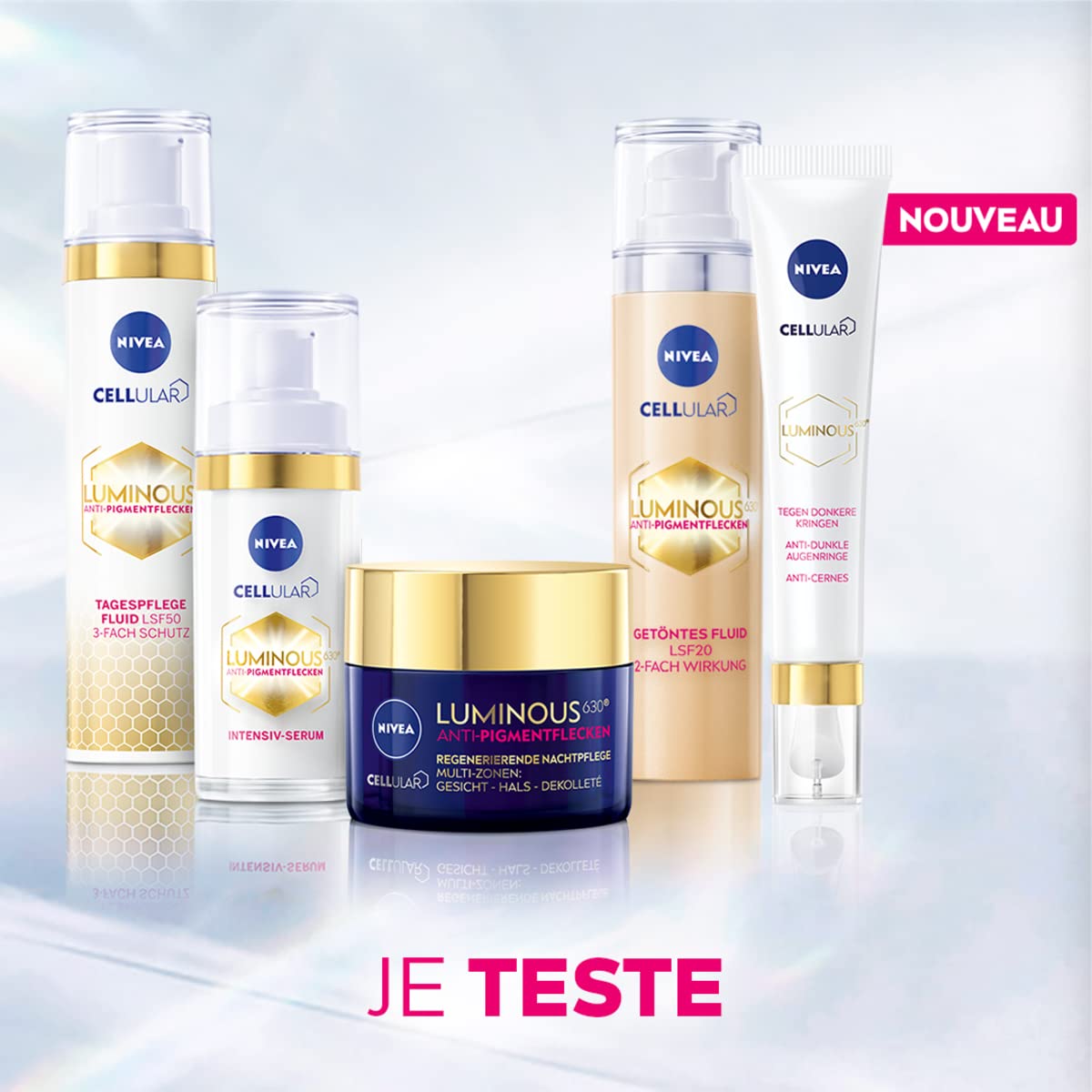 Foto 5 pulgar | Crema De Manos Nivea Luminous 630 Advanced Antimanchas 50 Ml - Venta Internacional.