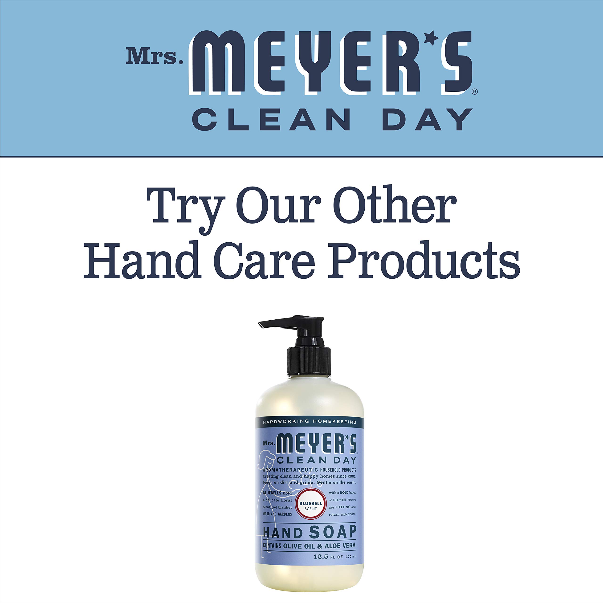 Foto 4 pulgar | Jabón Líquido Para Manos Mrs. Meyer's Clean Day Bluebell 370 Ml - Venta Internacional.