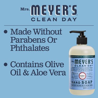 Foto 6 | Jabón Líquido Para Manos Mrs. Meyer's Clean Day Bluebell 370 Ml - Venta Internacional.