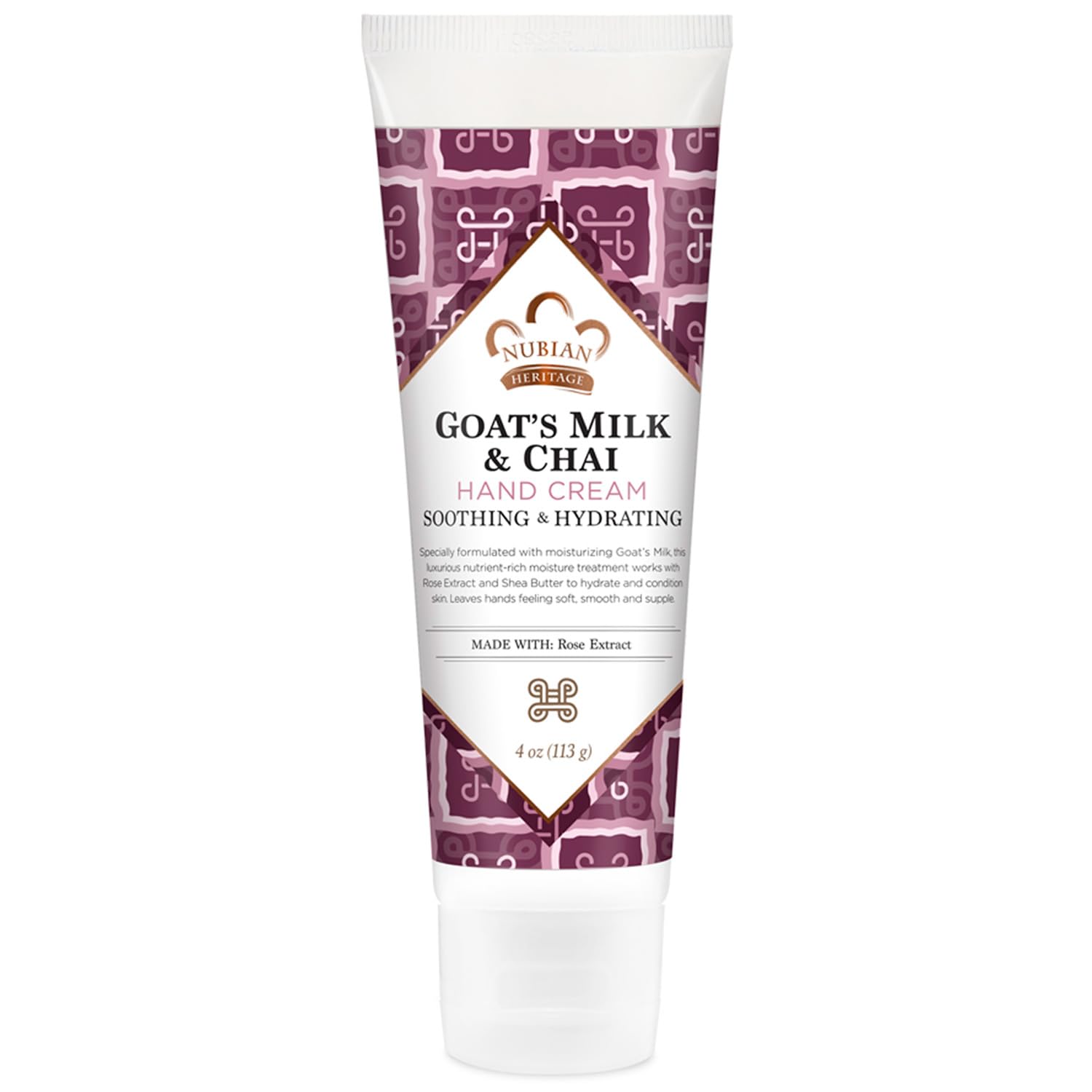 Foto 1 | Crema De Manos Nubian Heritage Goat's Milk & Chai 120 Ml Con Aloe Vera - Venta Internacional.