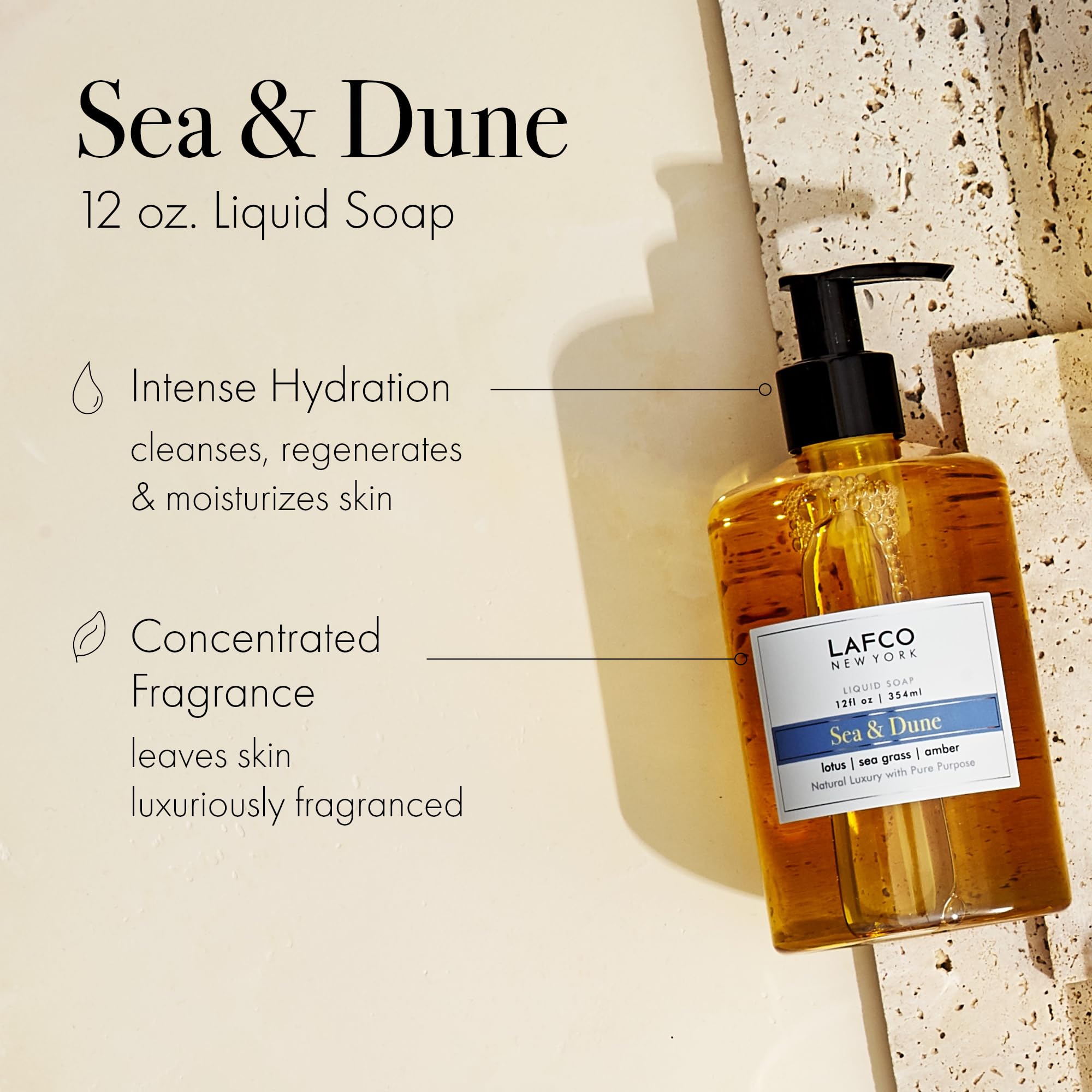 Foto 2 | Jabón Líquido Lafco New York Sea & Dune 355ml Regenerate - Venta Internacional.
