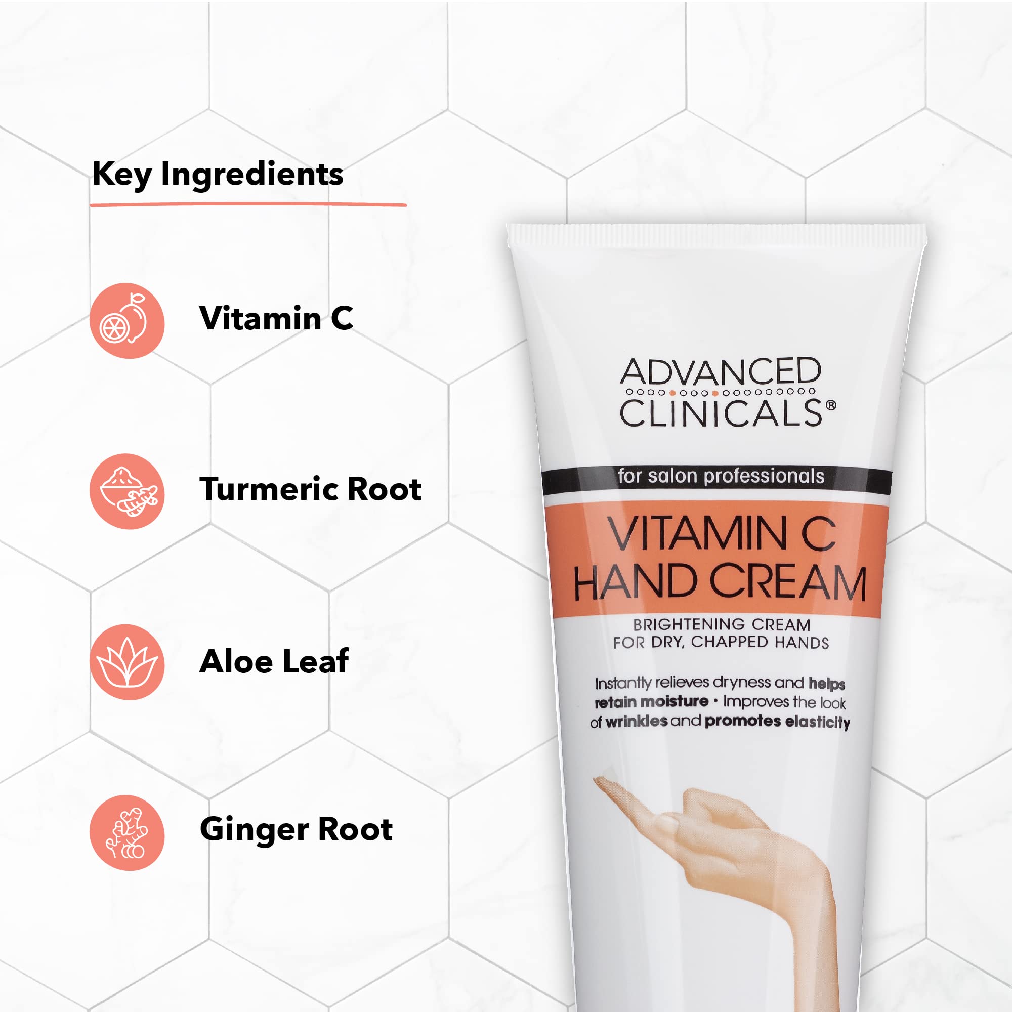 Foto 4 pulgar | Loción Advanced Clinicals Con Vitamina C Para Manos Y Cuerpo, 240 Ml - Venta Internacional.