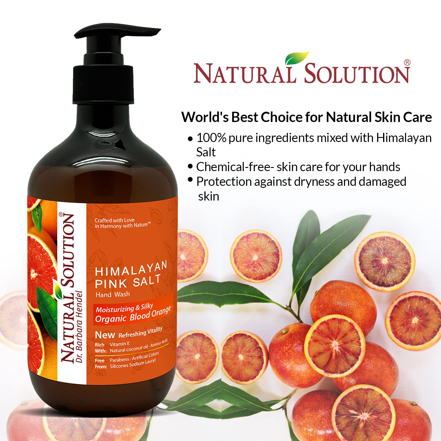 Foto 3 pulgar | Jabón Líquido Natural Solution Blood Orange 414 Ml, Paquete De 6 - Venta Internacional.