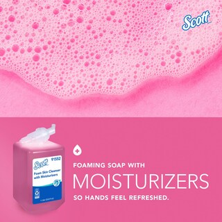 Foto 3 | Limpiador De Piel Scott Pro Foam Con Humectantes, Botella De 1 Litro - Venta Internacional.