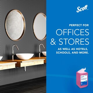 Foto 7 | Limpiador De Piel Scott Pro Foam Con Humectantes, Botella De 1 Litro - Venta Internacional.
