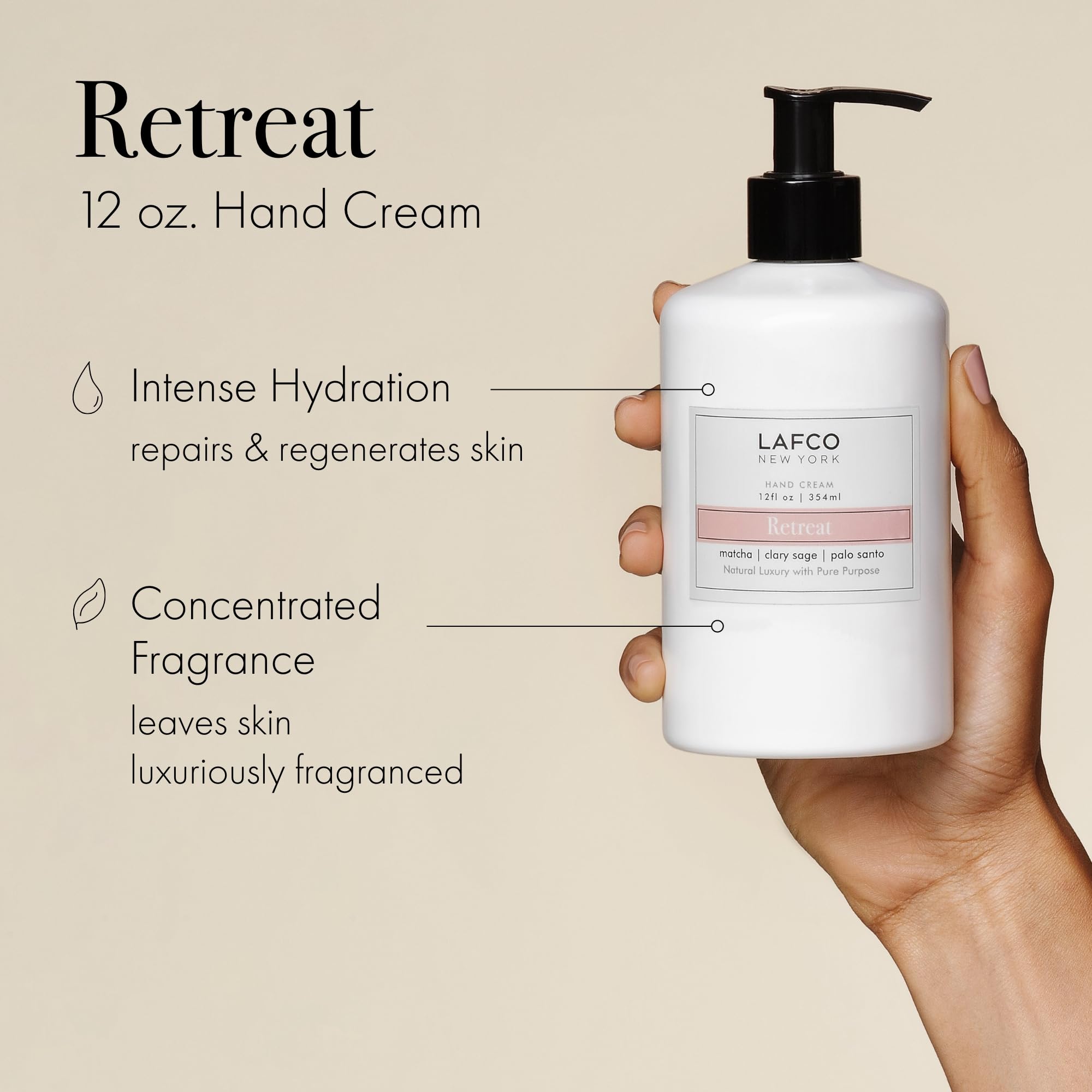 Foto 3 pulgar | Crema De Manos Lafco New York Retreat 355 Ml Hipoalergénica - Venta Internacional.