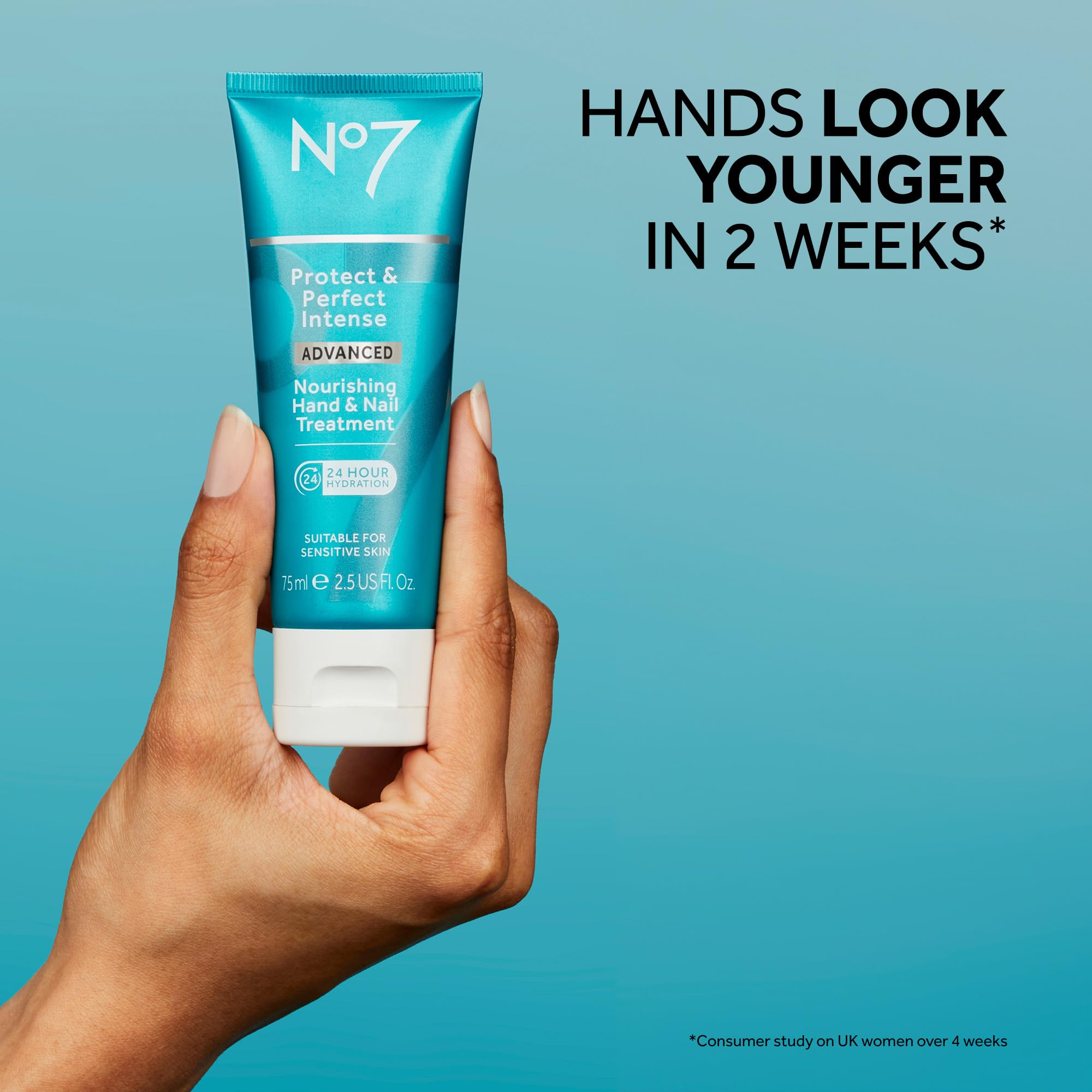 Foto 5 pulgar | Crema Para Manos Y Uñas No7 Protect & Perfect Intense 75 Ml - Venta Internacional.