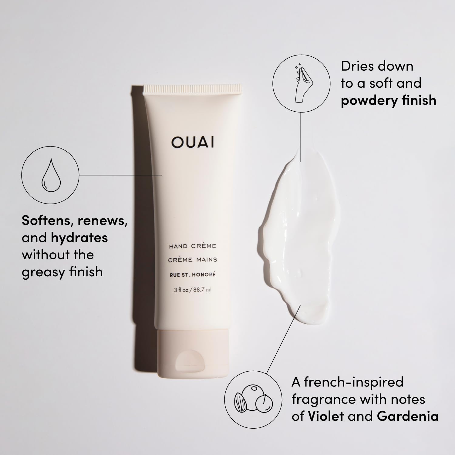 Foto 3 pulgar | Crema De Manos Ouai Thick Creamy Balm Con Aceite De Coco 90 Ml - Venta Internacional.