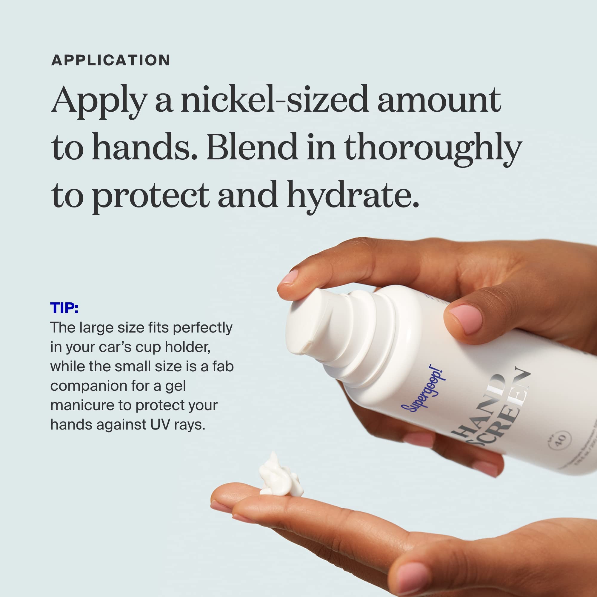 Foto 6 pulgar | Crema De Manos Supergoop! Protector De Manos Spf 40, 200 Ml (paquete De 2) - Venta Internacional.