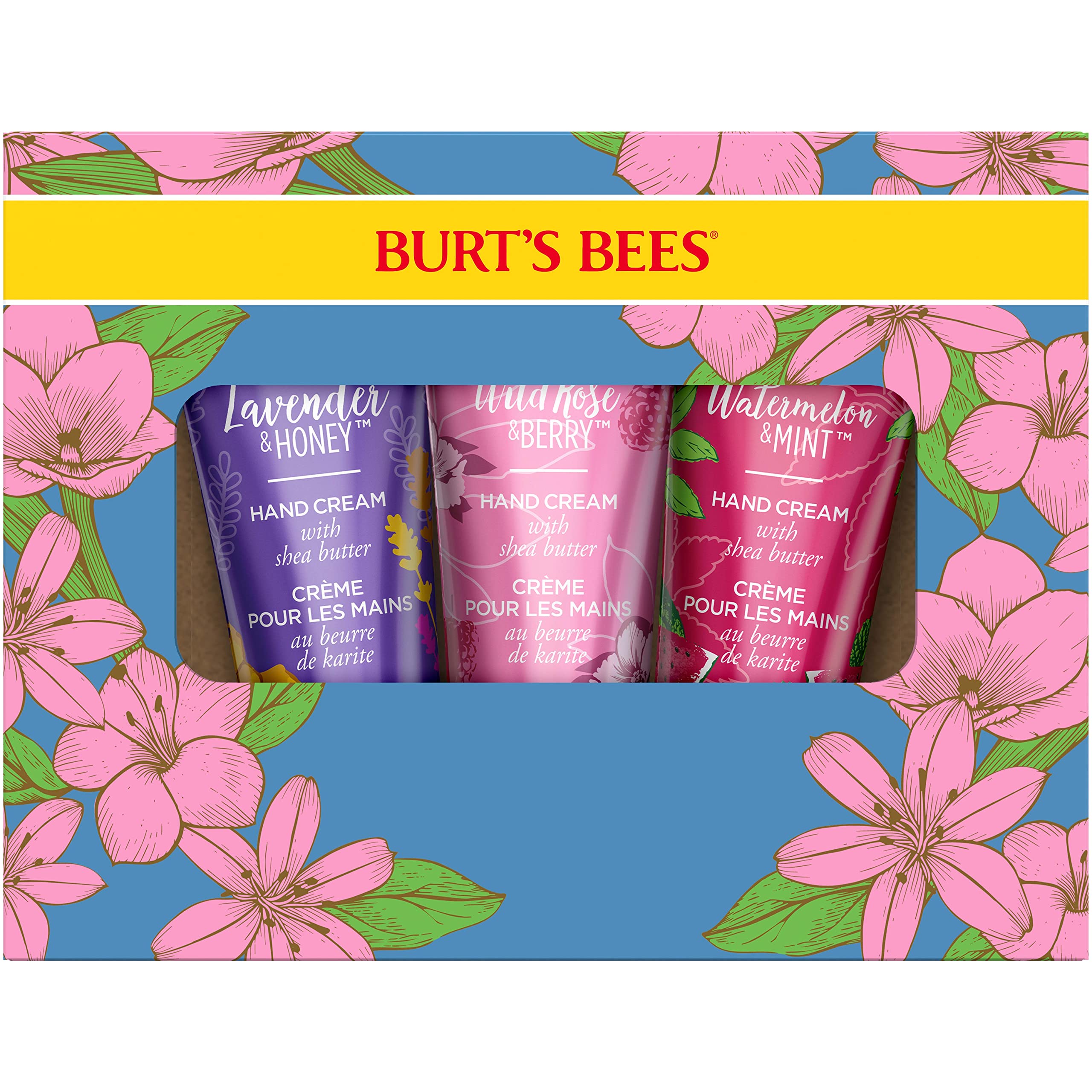 Foto 8 pulgar | Set De Regalo Burt's Bees Shea Butter Hand Cream Trio Spring - Venta Internacional.