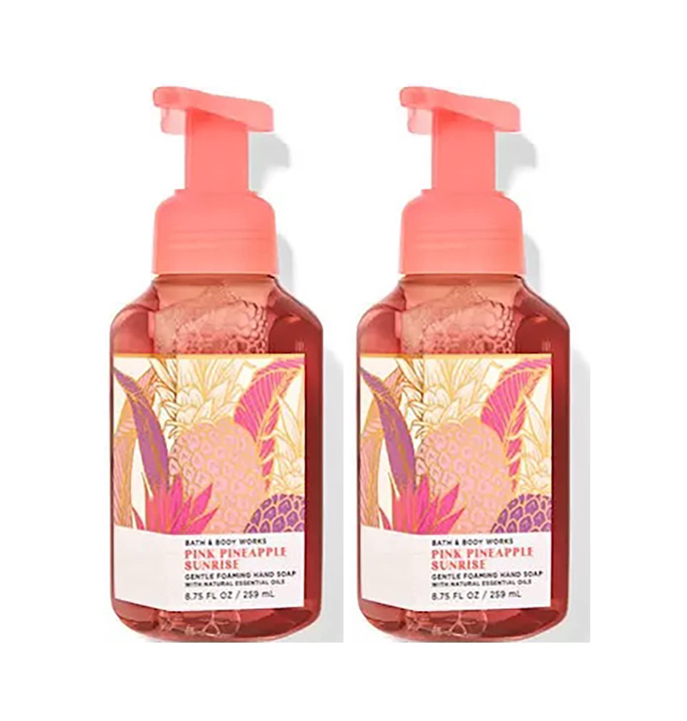 Jabón De Manos Bath & Body Works Gentle Foaming, 250 Ml, Paquete De 2 - Venta Internacional.