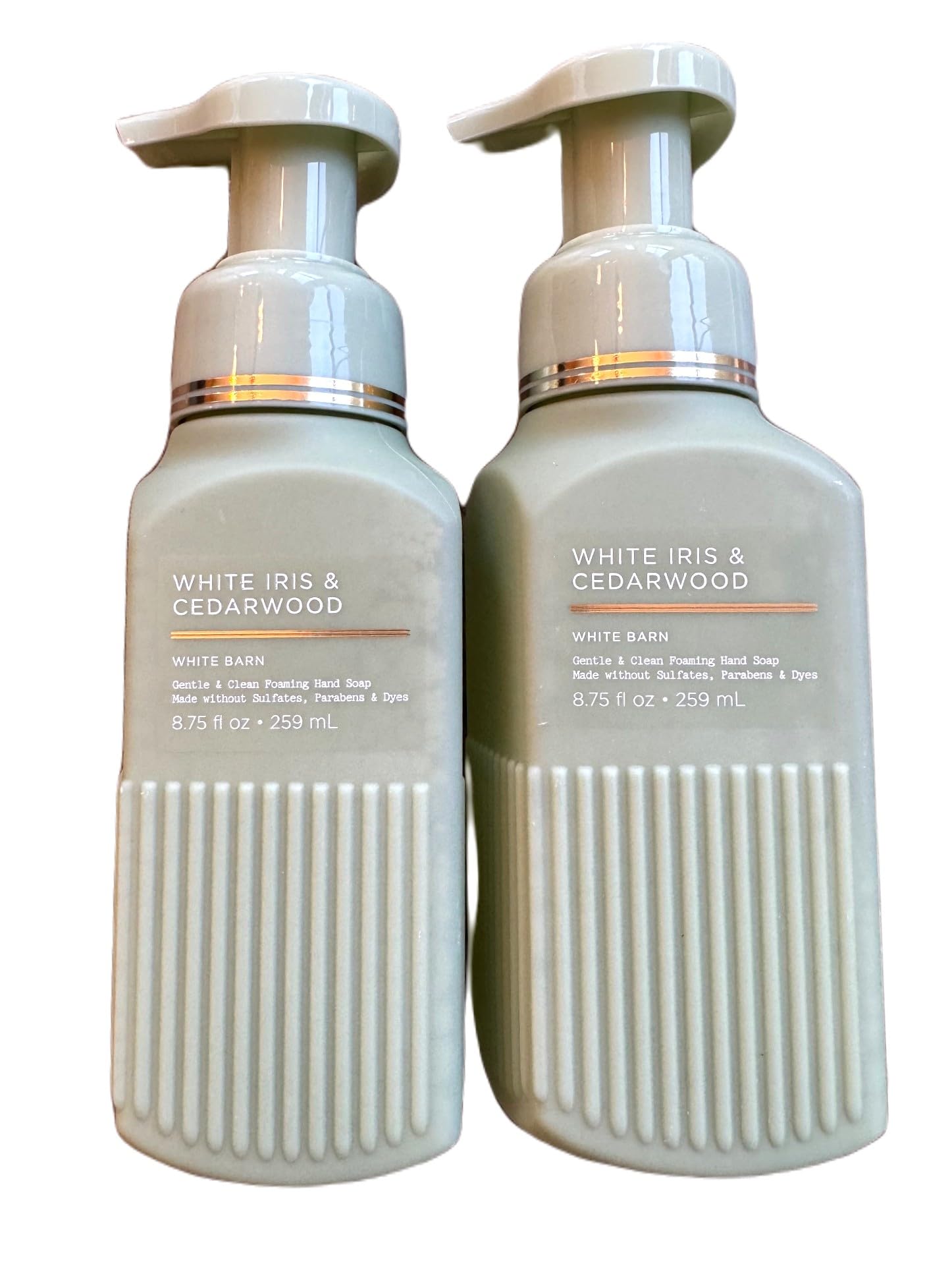 Foto 3 | Jabón Espumoso Para Manos Bath And Body Works White Iris Cedarwood, Paquete De 2 - Venta Internacional.