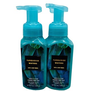 Foto 3 | Jabón De Manos Bath & Body Works Turquesa Waters 250 Ml (paquete De 2) - Venta Internacional.