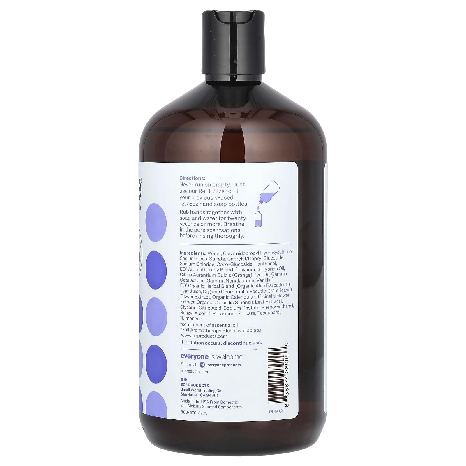 Foto 2 | Jabón De Manos Refill Everyone Lavender & Coconut 946ml - Venta Internacional.
