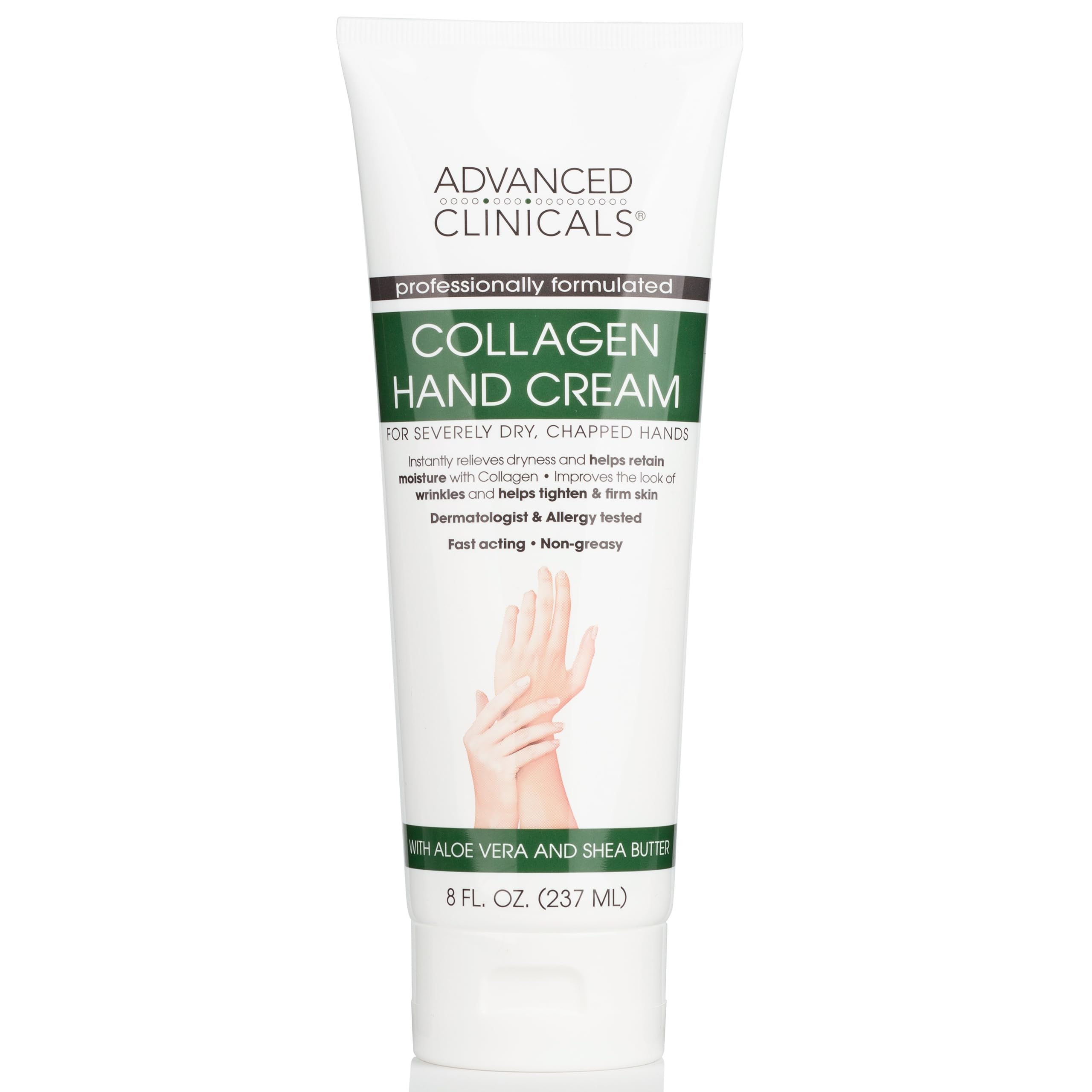 Foto 3 pulgar | Crema Para Manos Y Cuerpo Advanced Clinicals Collagen 240 Ml - Venta Internacional.