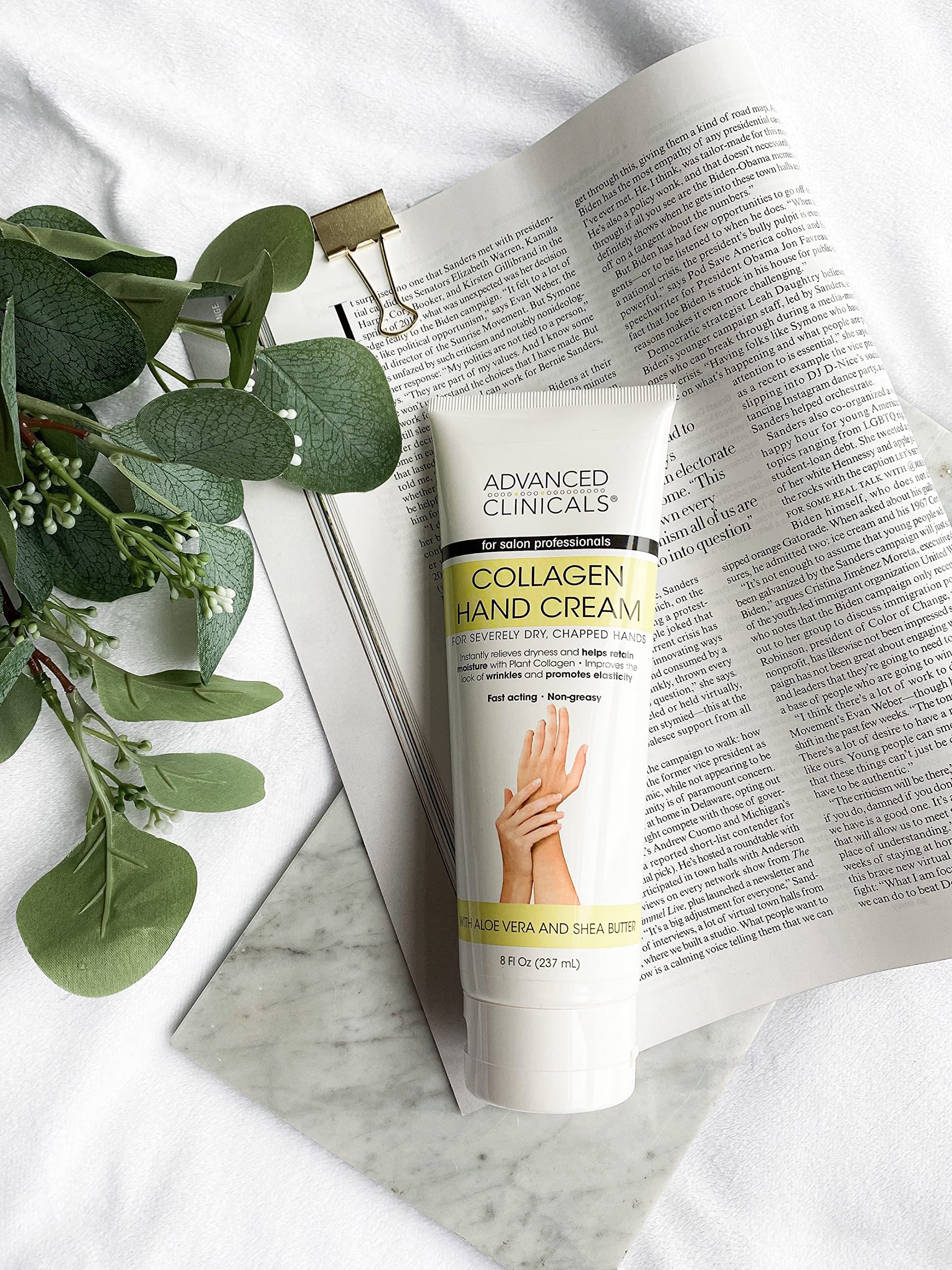 Foto 6 pulgar | Crema Para Manos Y Cuerpo Advanced Clinicals Collagen 240 Ml - Venta Internacional.