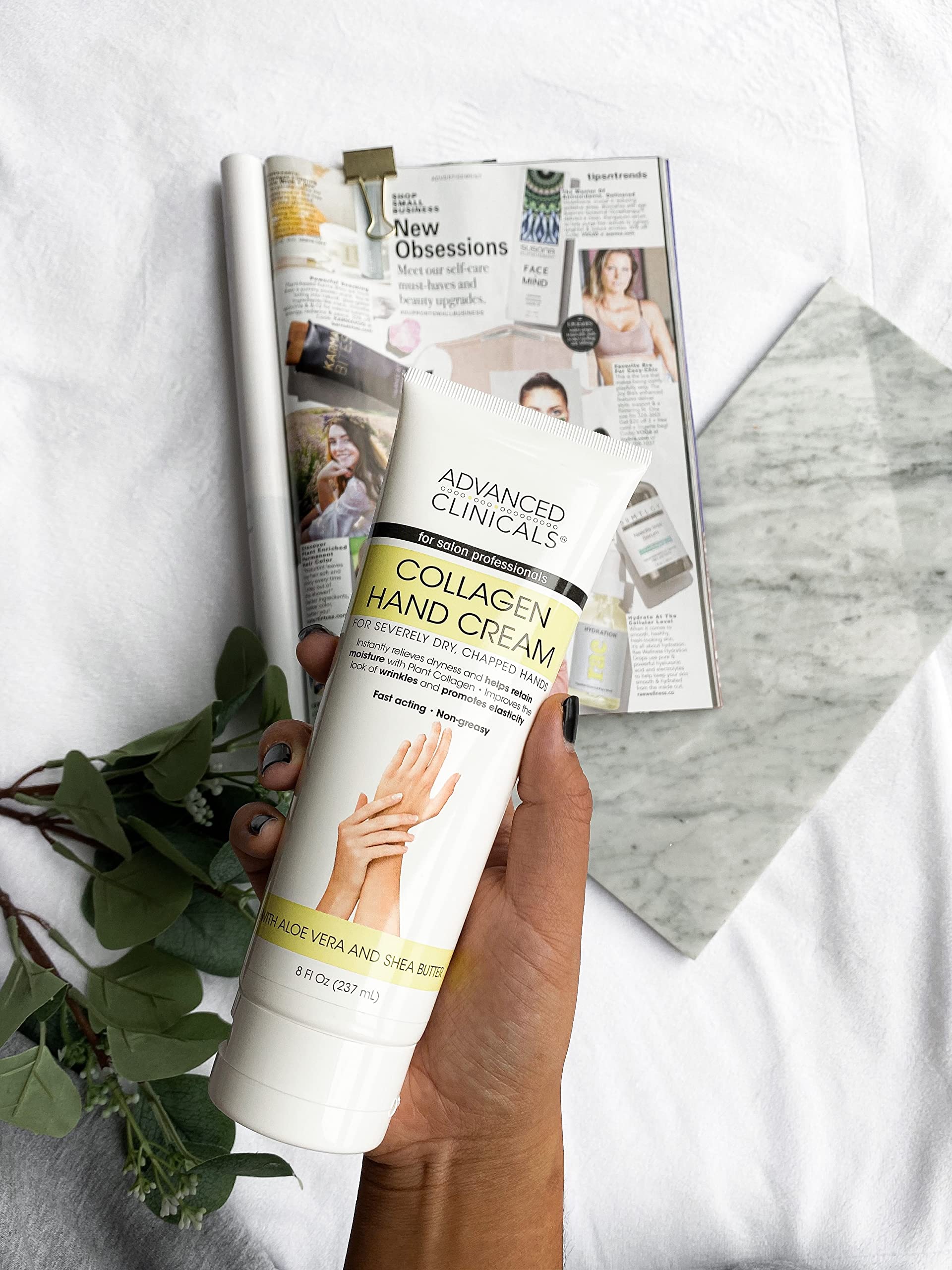 Foto 7 pulgar | Crema Para Manos Y Cuerpo Advanced Clinicals Collagen 240 Ml - Venta Internacional.