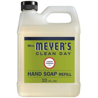 Foto 1 | Botella De Recarga De Jabón Líquido Para Manos Mrs. Meyer's Lemon Verbena, 1 Litro - Venta Internacional.