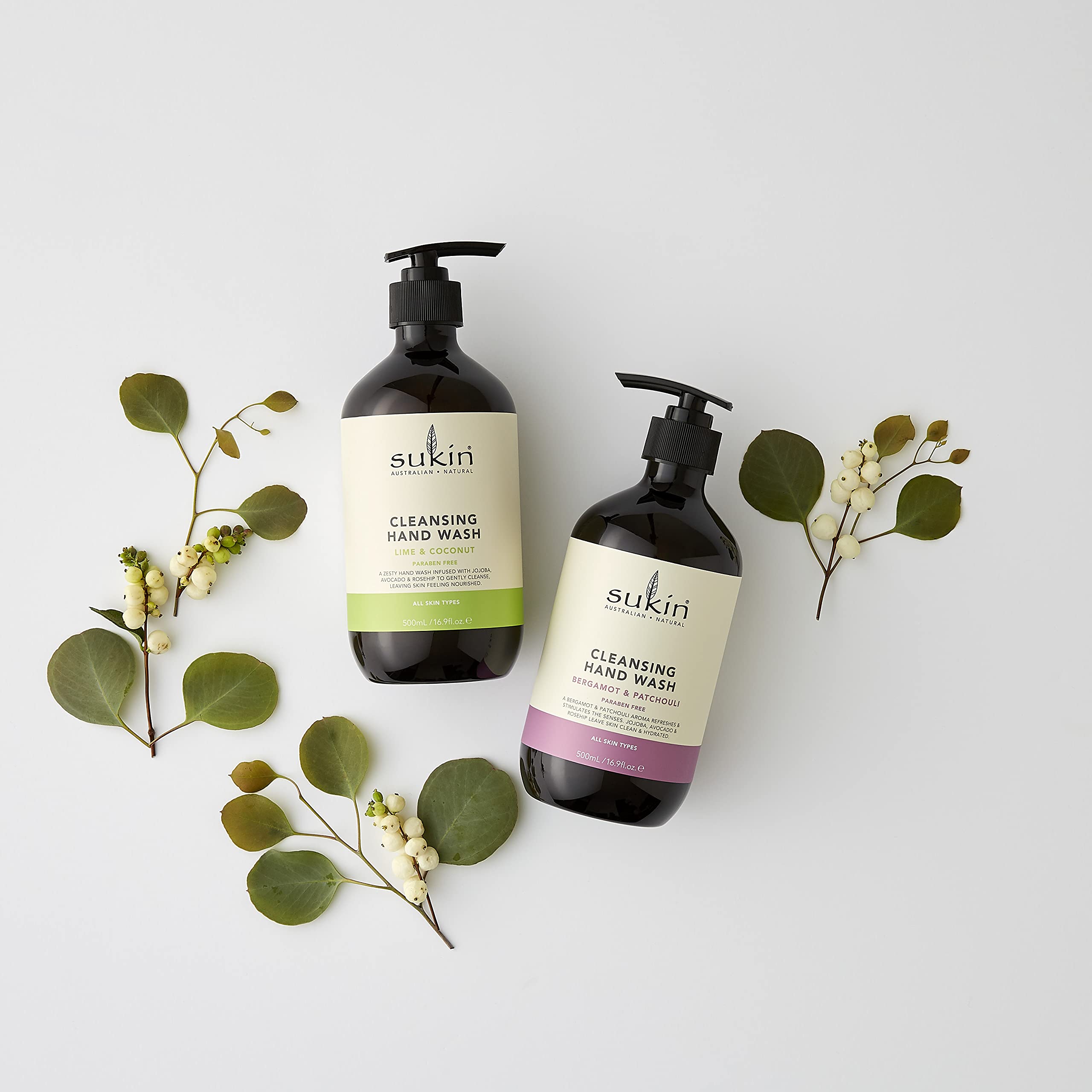 Foto 3 pulgar | Jabón De Manos Sukin Bergamot & Patchouli 500 Ml - Venta Internacional.