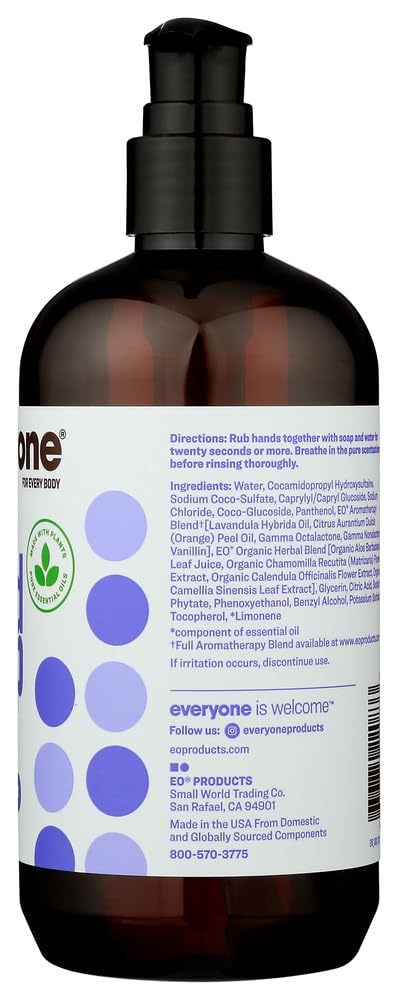 Foto 5 pulgar | Jabón De Manos Everyone Lavender Coconut 377ml - Venta Internacional.