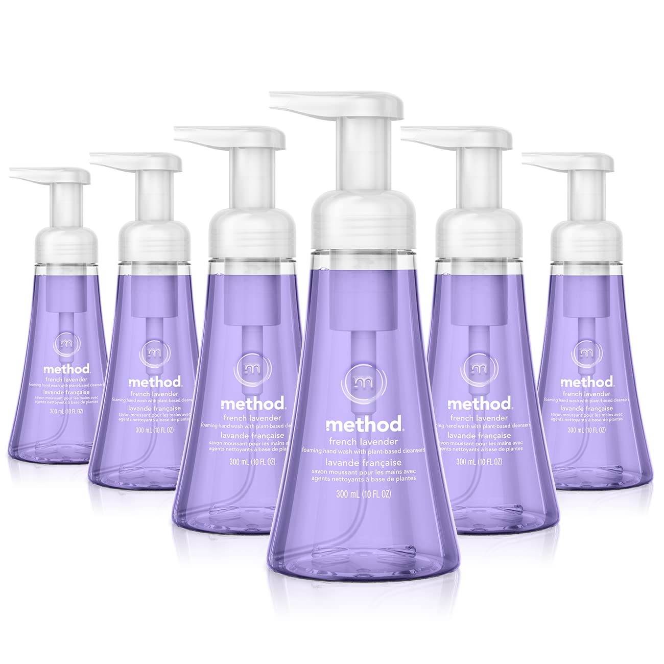 Foto 1 | Jabón De Manos Espumoso Method French Lavender  300 Ml (paquete De 6) - Venta Internacional.