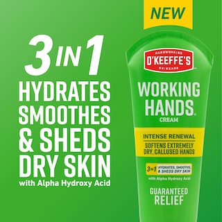 Foto 4 | Crema De Manos O'keeffe's Working Hands Intense Renewal 90 Ml X2 - Venta Internacional.