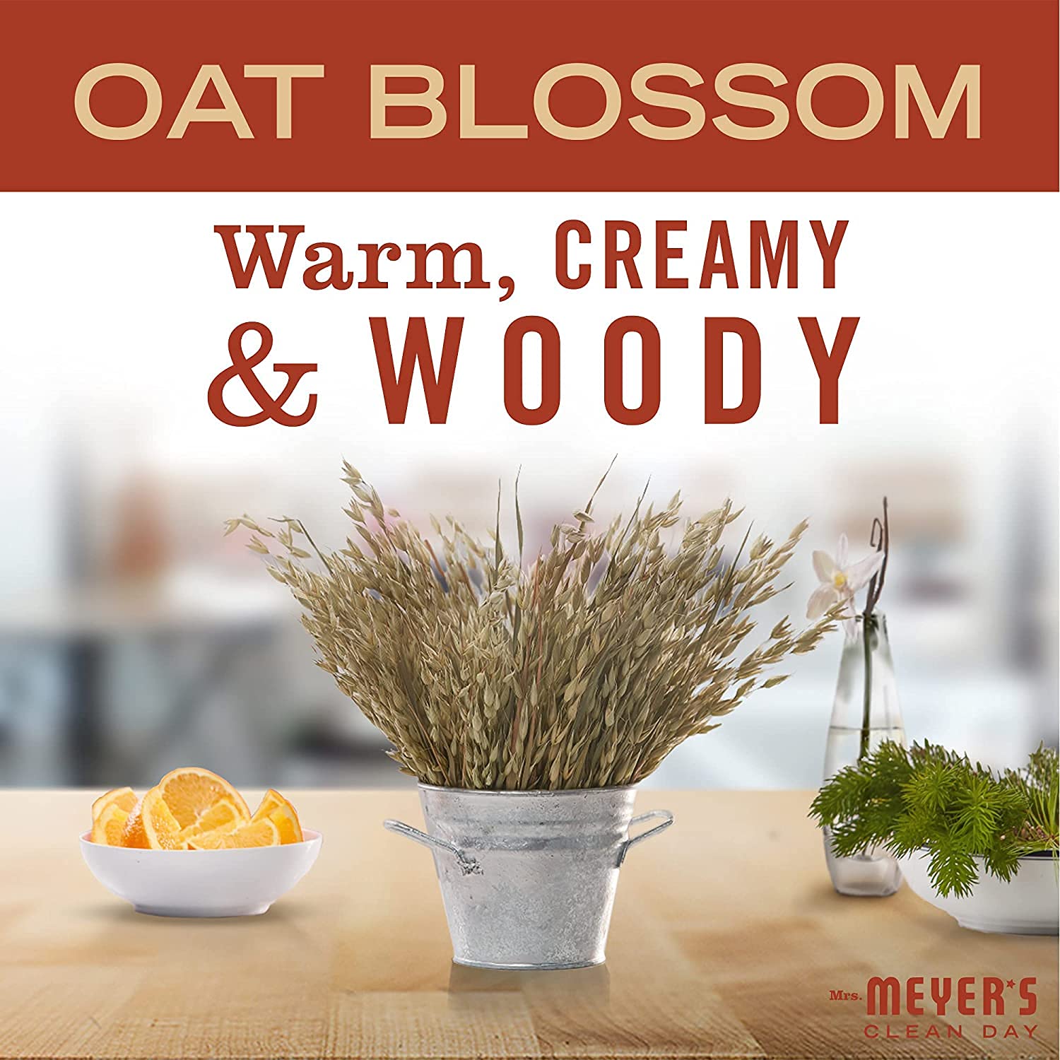 Foto 4 | Recambio De Jabón Líquido Para Manos Mrs. Meyer's Oat Blossom  1 Litro - Venta Internacional.