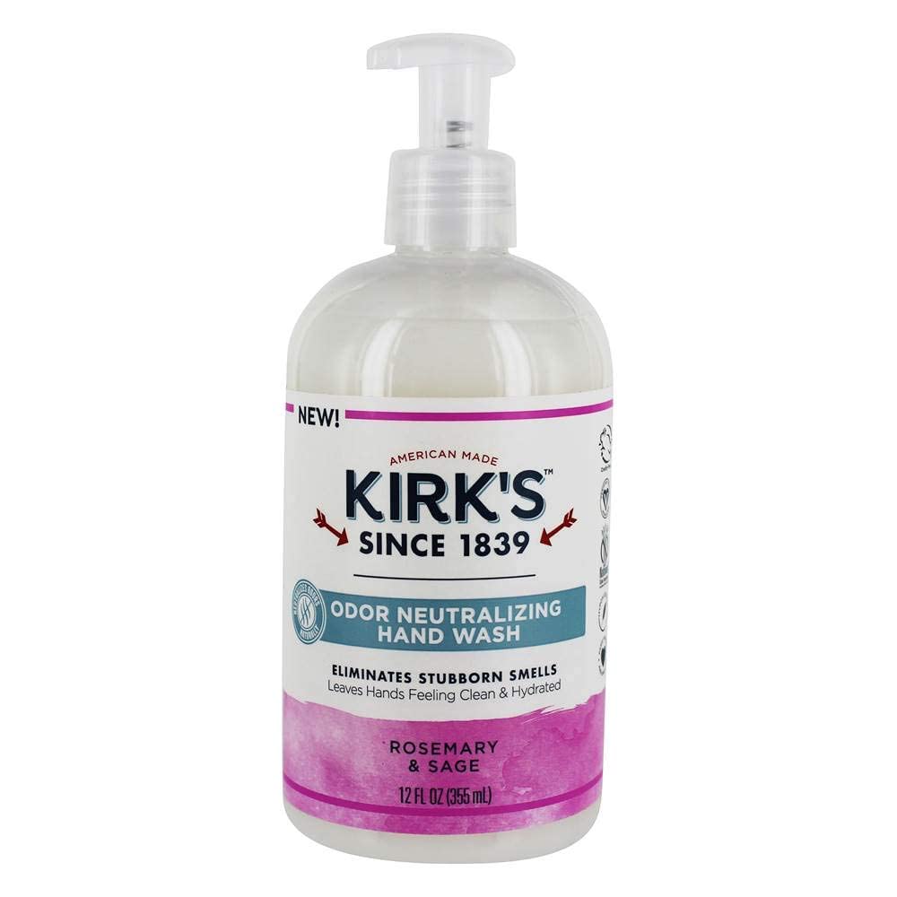 Foto 2 pulgar | Jabón De Manos Kirk's Natural Neutralizante De Olores  350 Ml  Romero Y Salvia - Venta Internacional.