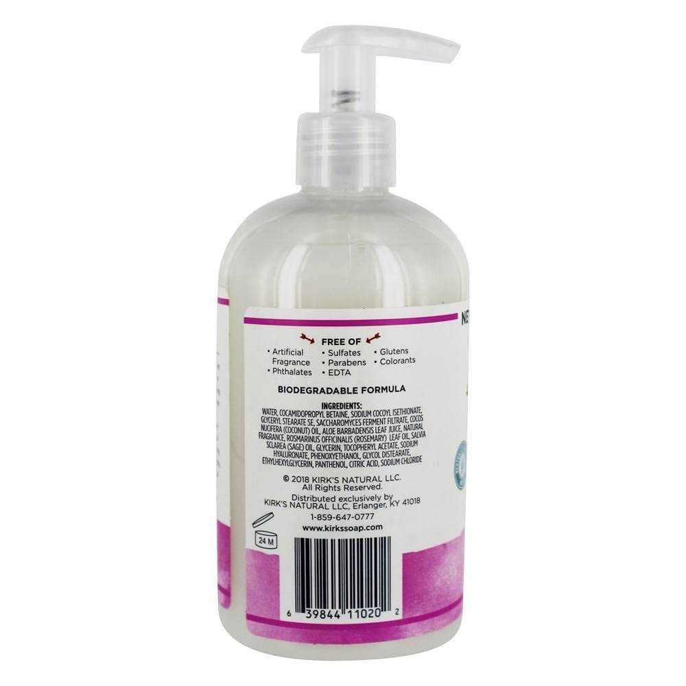 Foto 3 pulgar | Jabón De Manos Kirk's Natural Neutralizante De Olores  350 Ml  Romero Y Salvia - Venta Internacional.