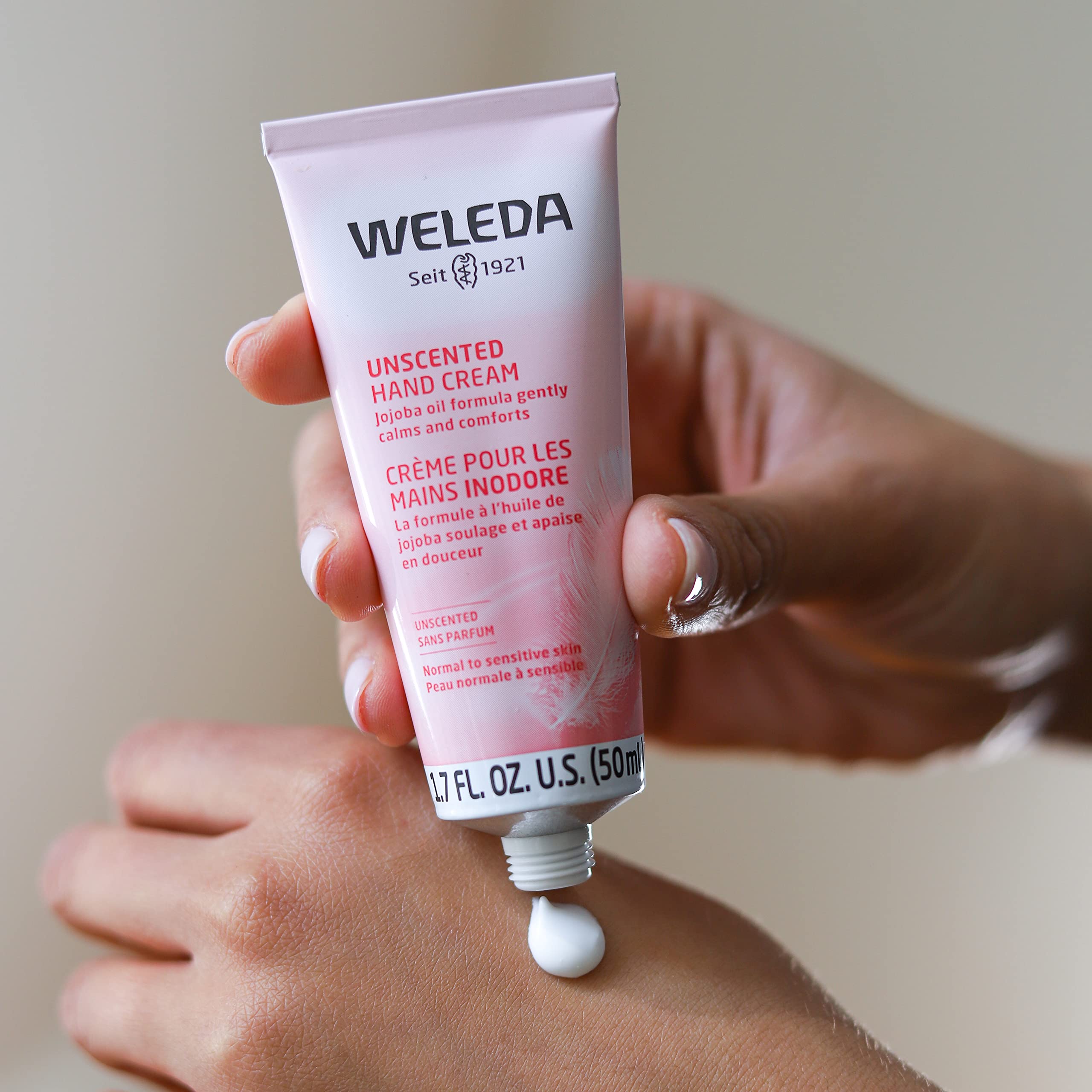 Foto 3 | Crema De Manos Weleda Sin Perfume 50 Ml Con Jojoba  Borraja Y Coco - Venta Internacional.