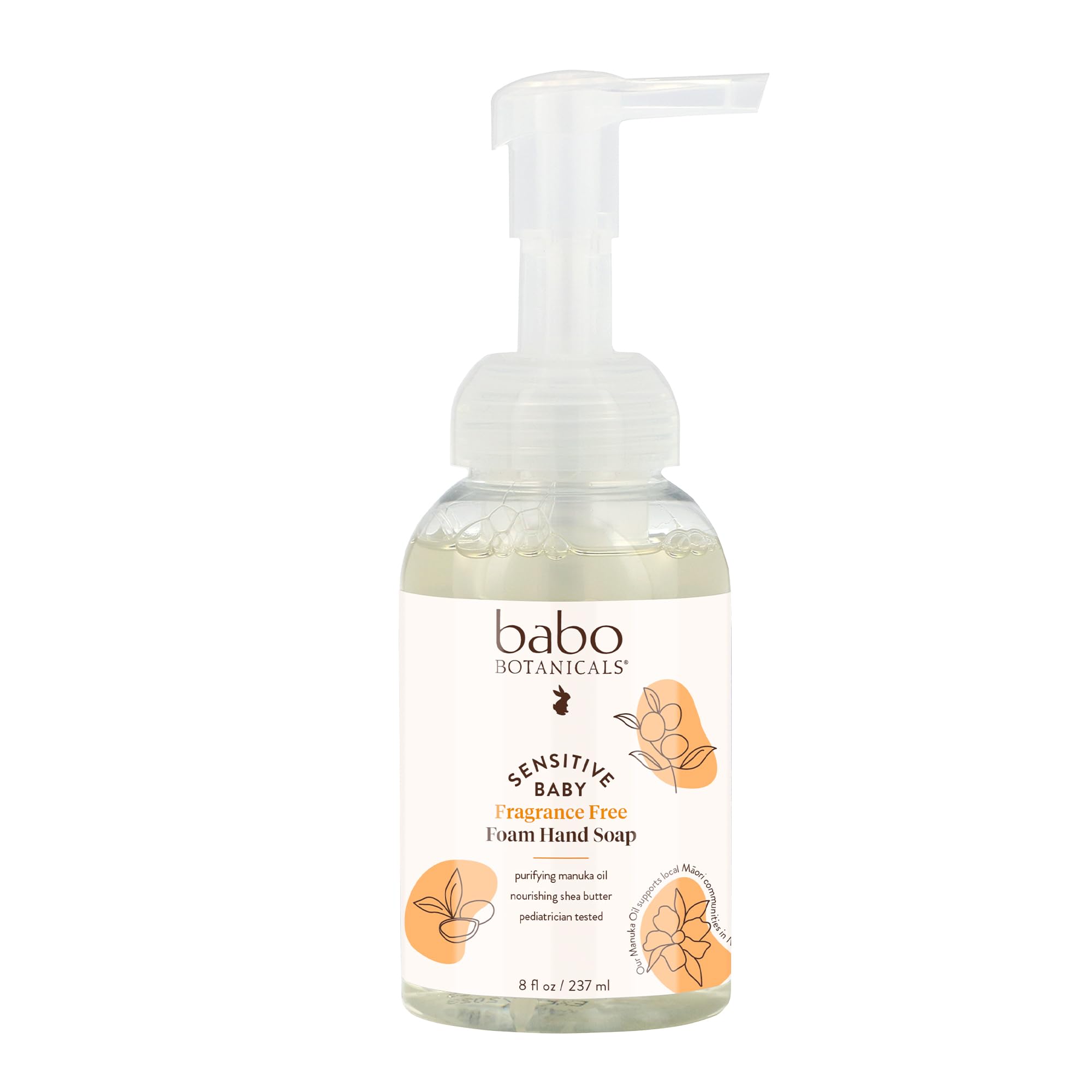 Foto 1 | Jabón De Manos Babo Botanicals Sensitive Baby Sin Perfume - Venta Internacional.