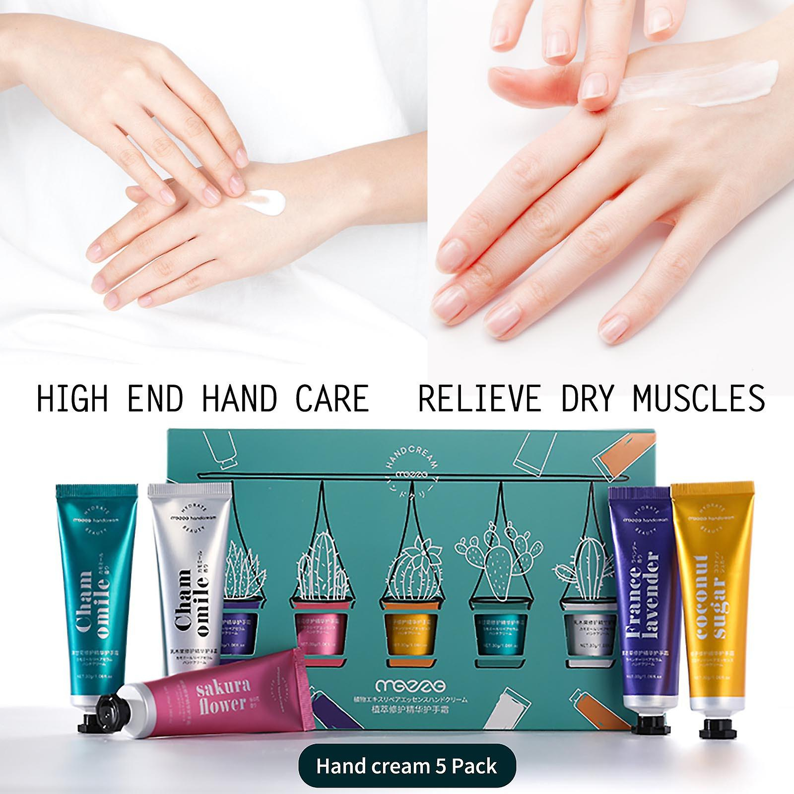 Foto 2 pulgar | Crema De Manos Huoguo Plant Essence Hidratante 30 G X5 Con Caja - Venta Internacional.