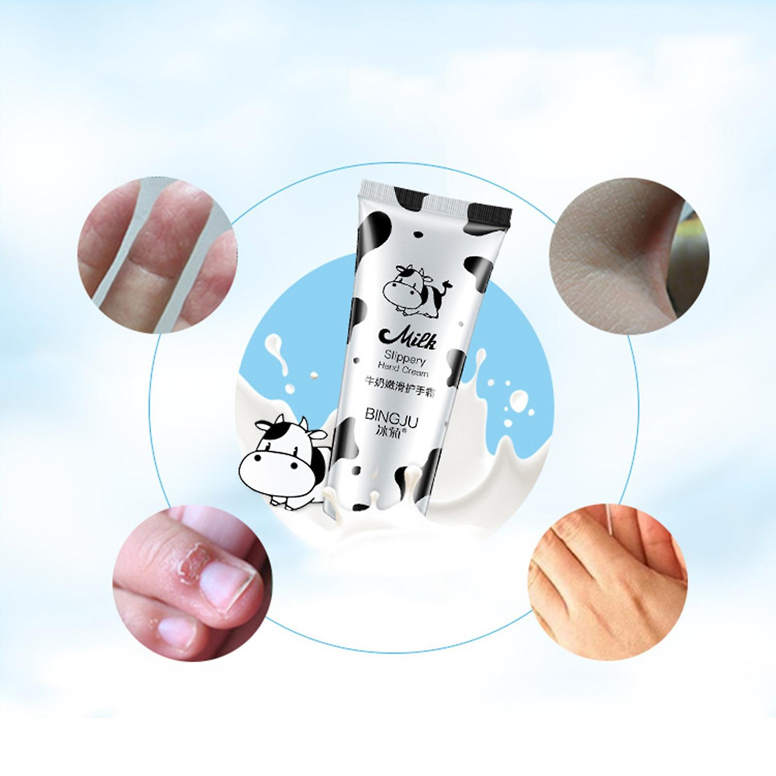 Foto 3 pulgar | Crema De Manos Huoguo Winter Outdoor Milk Antiagrietamiento 80 Ml - Venta Internacional.