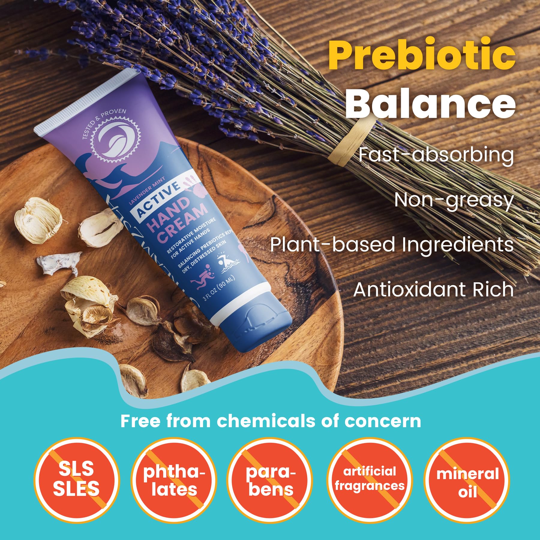 Foto 3 pulgar | Crema De Manos Stream 2 Sea Lavender Mint Prebiotic 90 Ml - Venta Internacional.