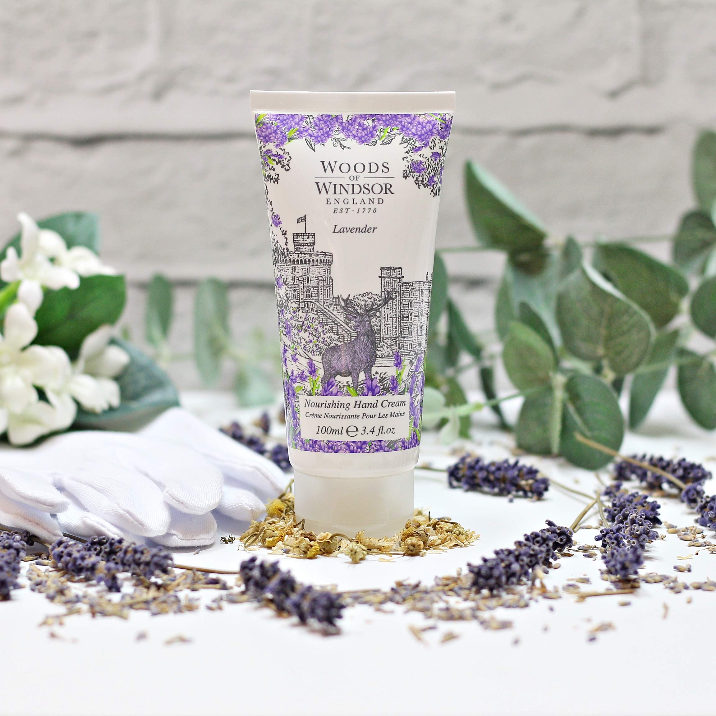 Foto 4 pulgar | Crema De Manos Woods Of Windsor Lavender Nutritive 100 Ml Para Mujeres - Venta Internacional.