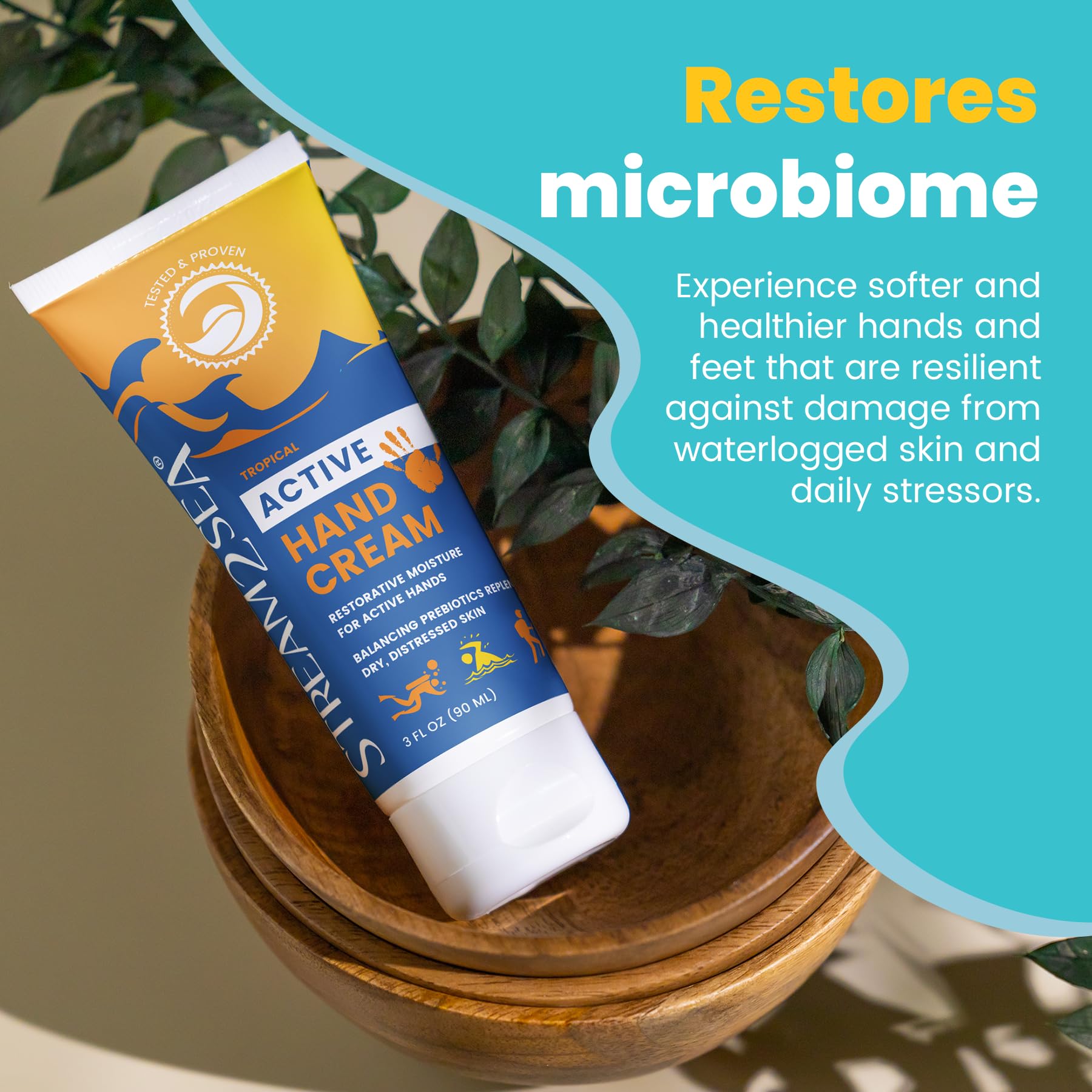 Foto 6 | Crema De Manos Stream 2 Sea Tropical Intensive Repair 90 Ml - Venta Internacional.