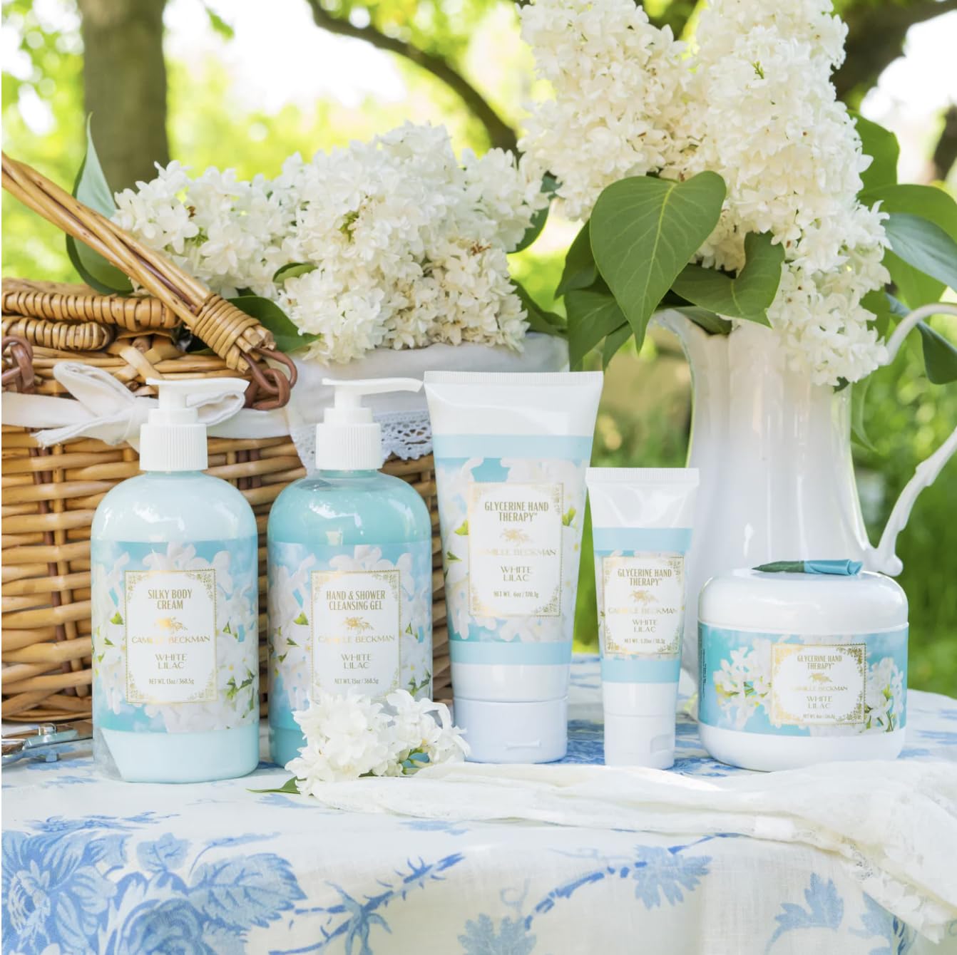 Foto 5 | Crema De Manos Camille Beckman Glycerine White Lilac 180ml - Venta Internacional.