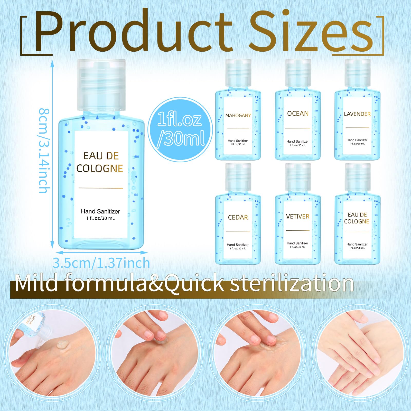 Foto 4 pulgar | Desinfectante Para Manos Frienda It's A Boy Baby Shower  30 Ml  Paquete De 24 - Venta Internacional.