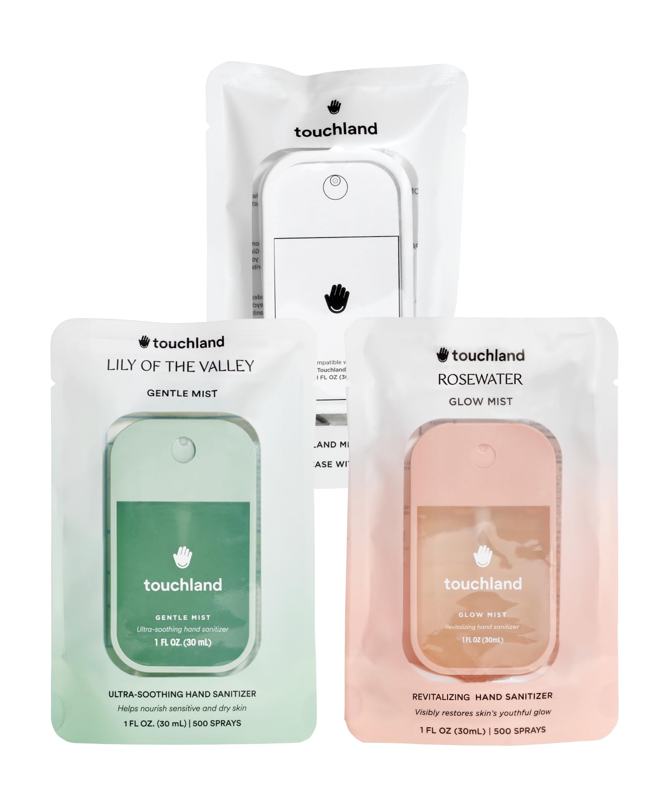 Foto 1 | Spray Desinfectante Para Manos Touchland Glow Mist + Gentle Mist - Venta Internacional.