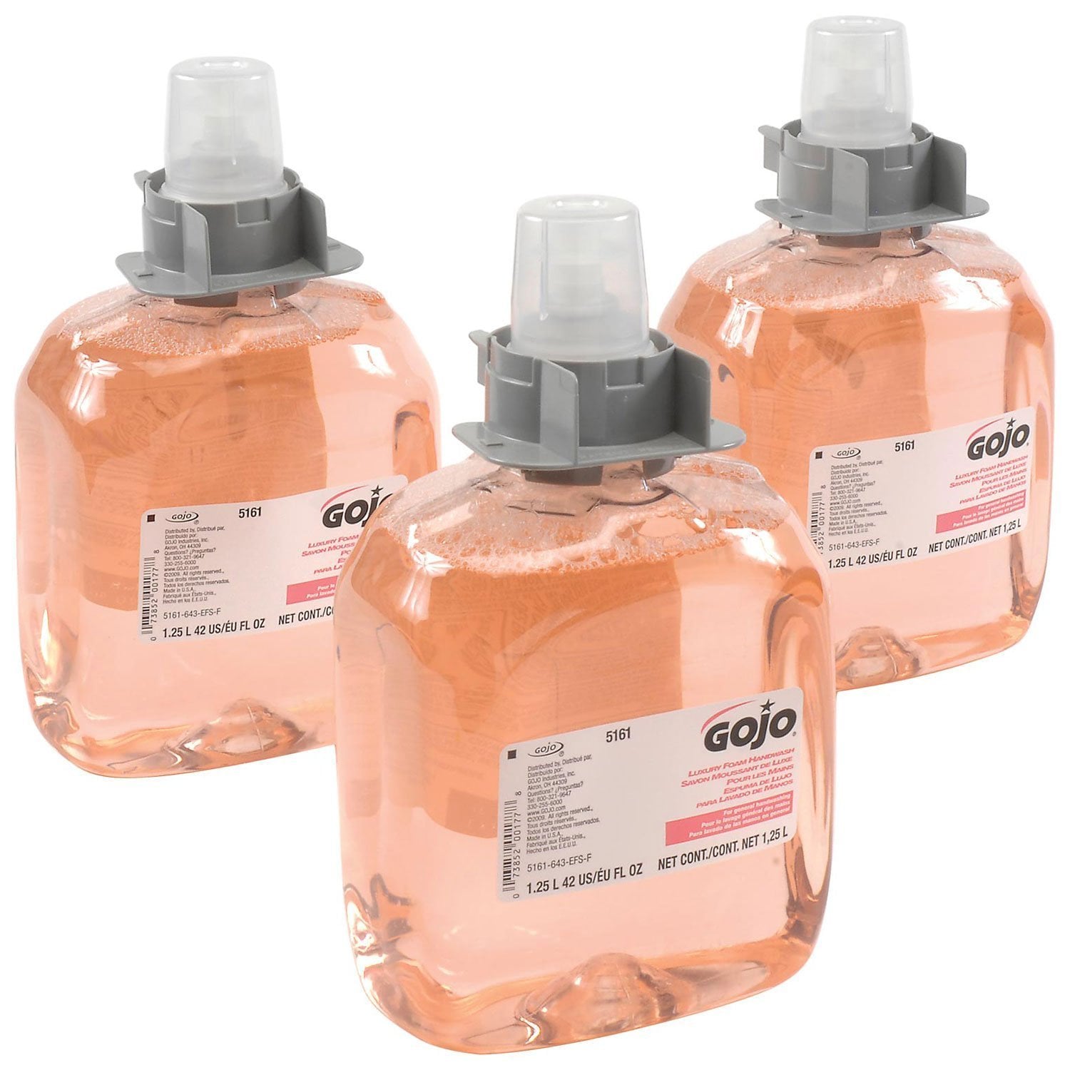 Repuesto De Jabón En Espuma Gojo Fmx-12 Luxury Foam Handwash 1250 Ml - Venta Internacional. $2,556