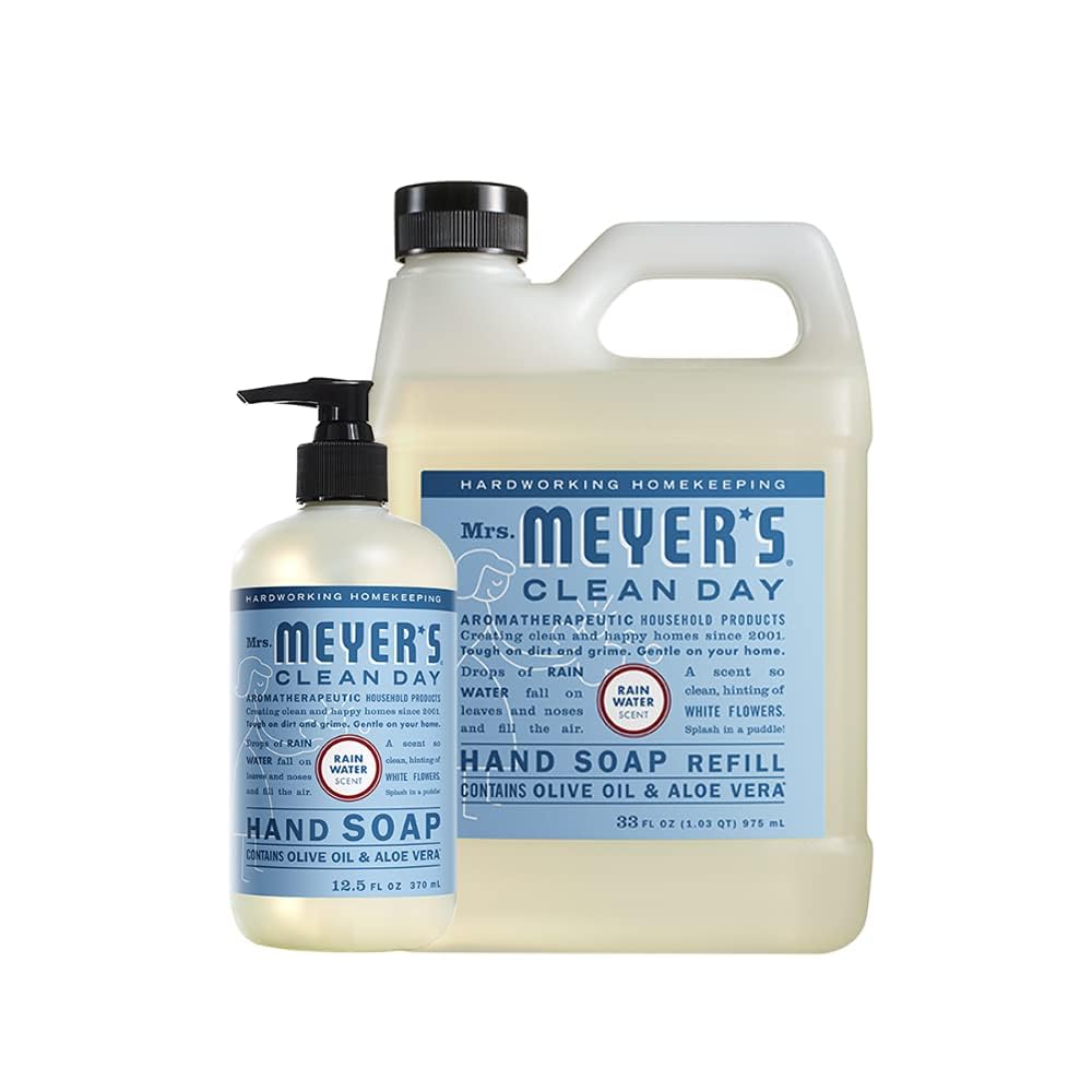 Foto 1 | Jabón Líquido Para Manos Mrs. Meyer's Rainwater Scent  Set De 975 Ml - Venta Internacional.