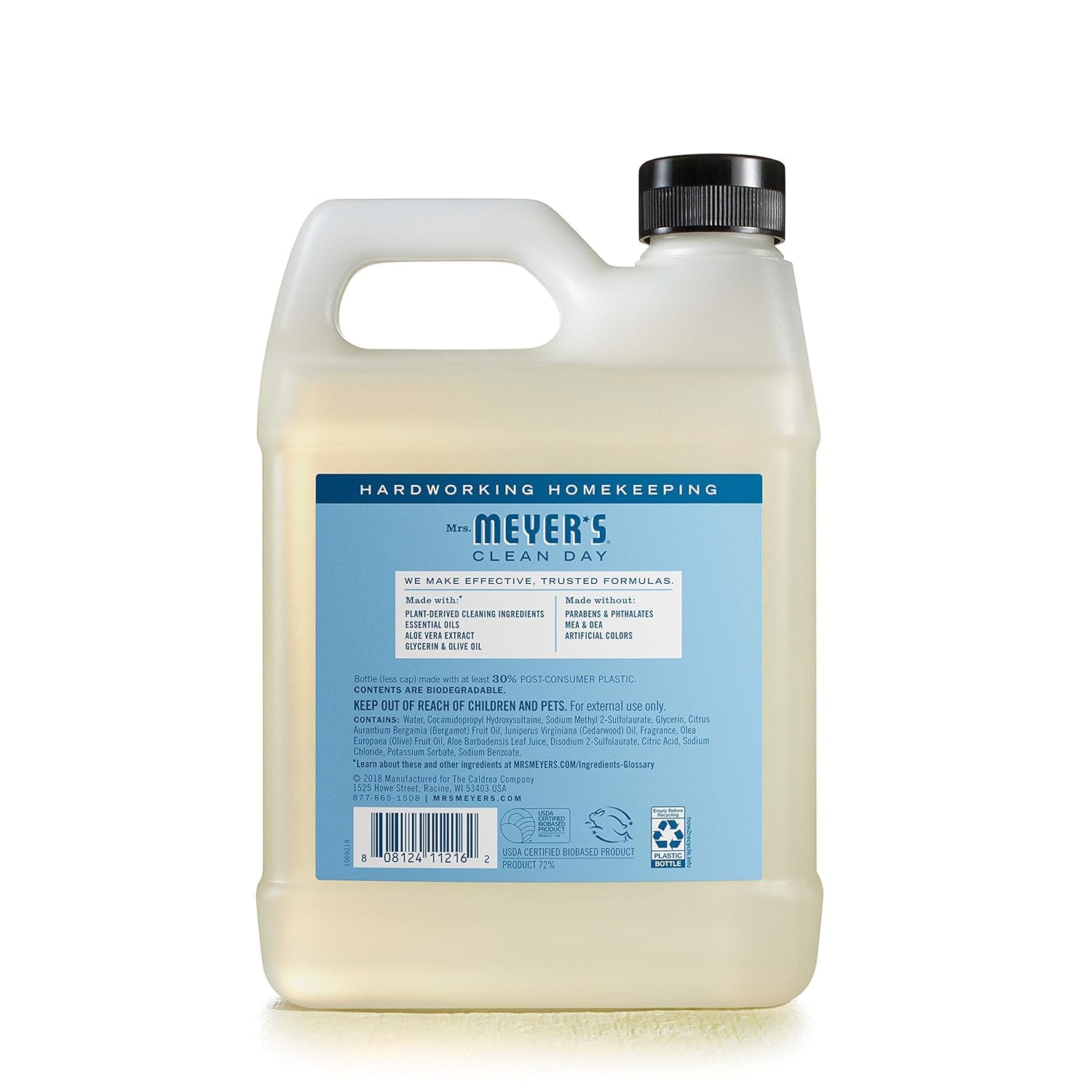Foto 4 pulgar | Jabón Líquido Para Manos Mrs. Meyer's Rainwater Scent  Set De 975 Ml - Venta Internacional.