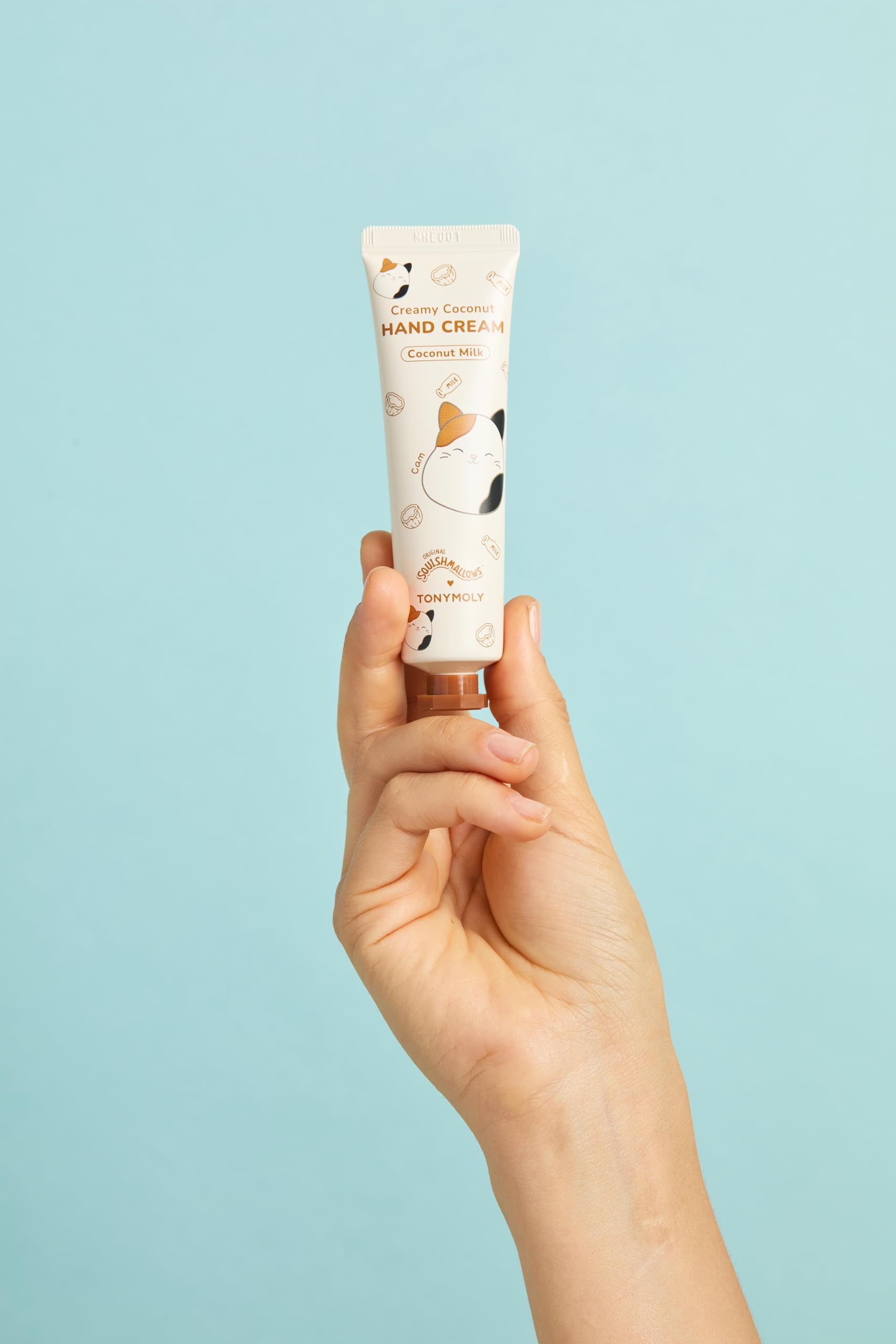 Foto 5 pulgar | Set De Crema De Manos Y Brillo Labial Tonymoly X Squishmallows Cam - Venta Internacional.