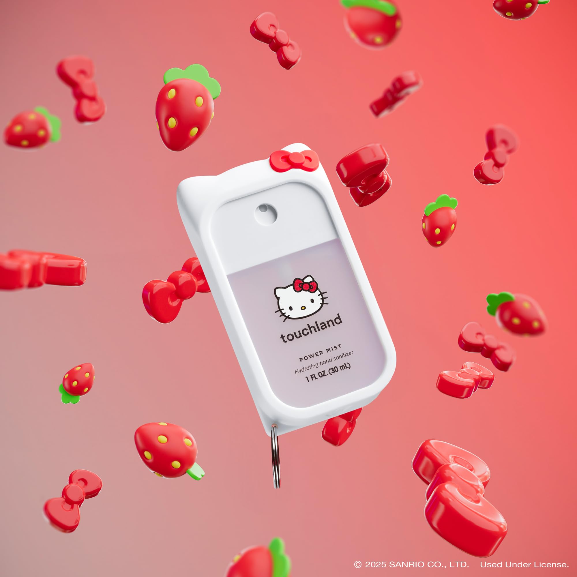 Foto 2 | Desinfectante De Manos Touchland X Hello Kitty  Berry Bliss Scent - Venta Internacional.